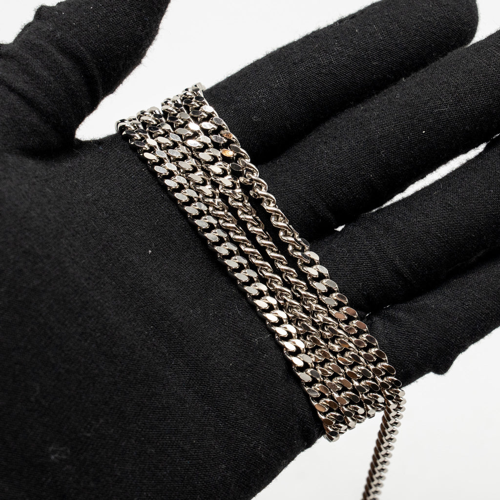 FENDI KARLITO WALLET ON CHAIN LEATHER MULTICOLOUR SHW