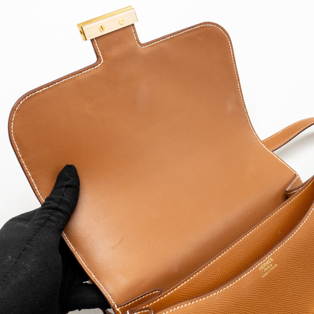 HERMES CONSTANCE 24 EPSOM GOLD GHW