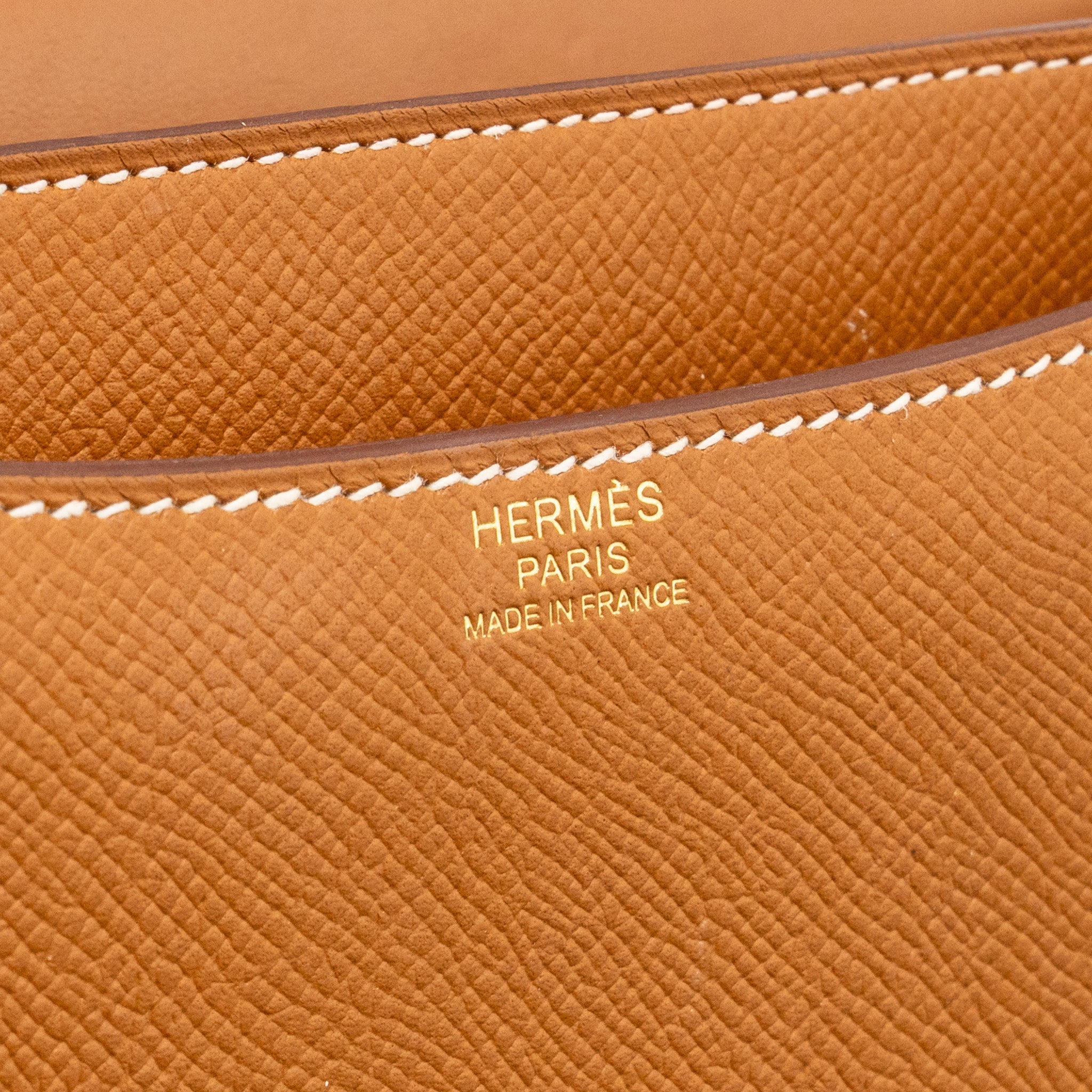 HERMES CONSTANCE 24 EPSOM GOLD GHW