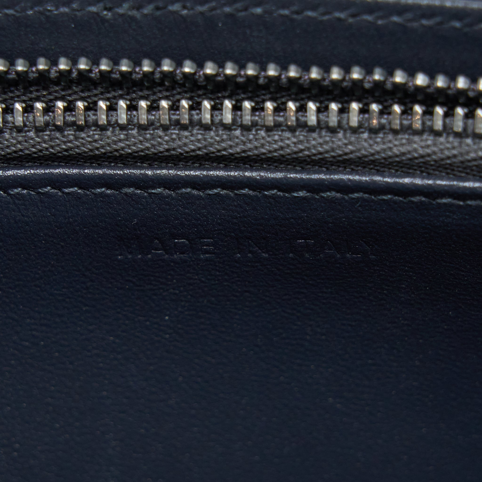 DIOR DIORAMA WALLET ON CHAIN METALLIC GREY GHW