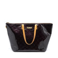 LOUIS VUITTON VERNIS BELLEVUE GM BAG PATENT AMARANTE GHW
