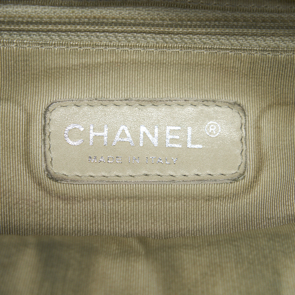 CHANEL QUILTED LEATHER WITH CHAIN SHOULDER BAG BLACK SHW