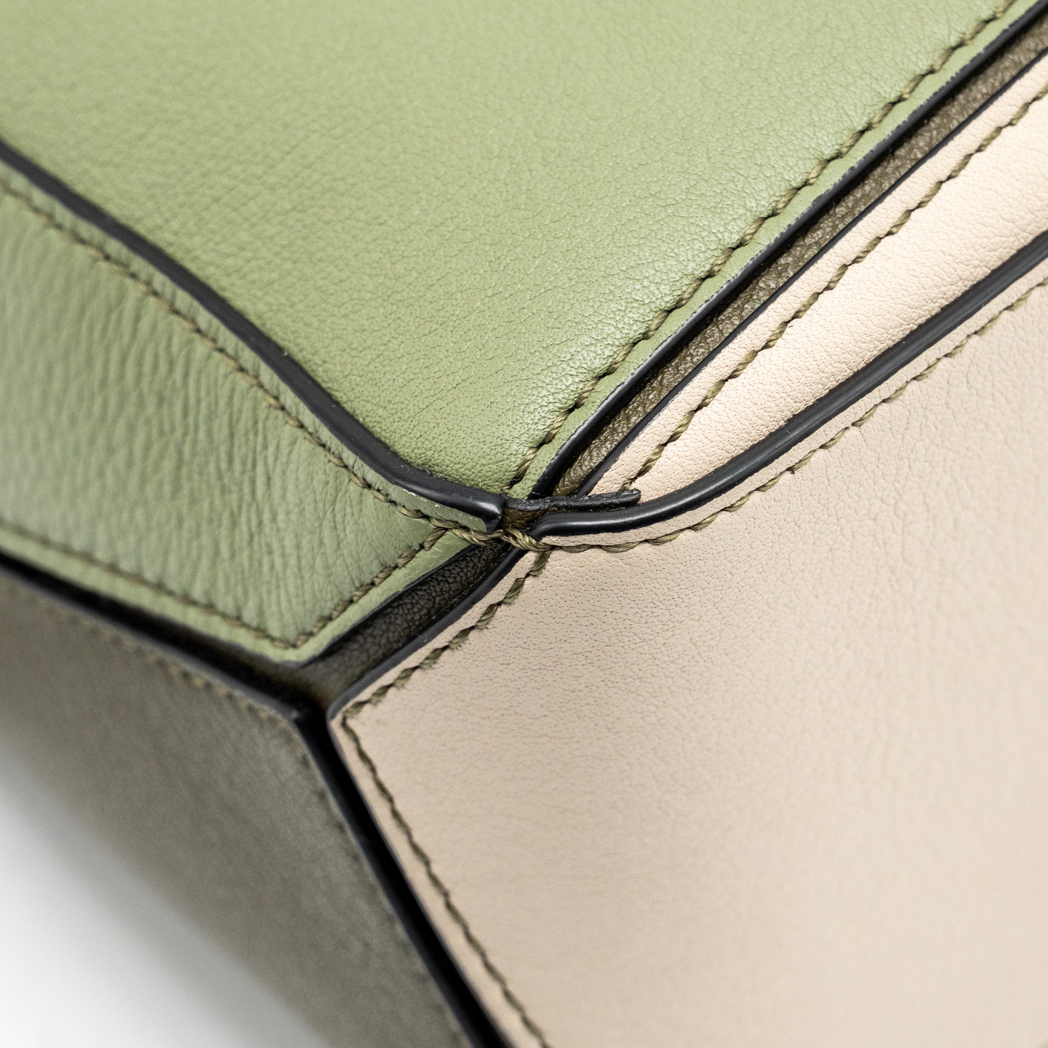 LOEWE SMALL PUZZLE BAG CALFSKIN MULTICOLOUR GHW
