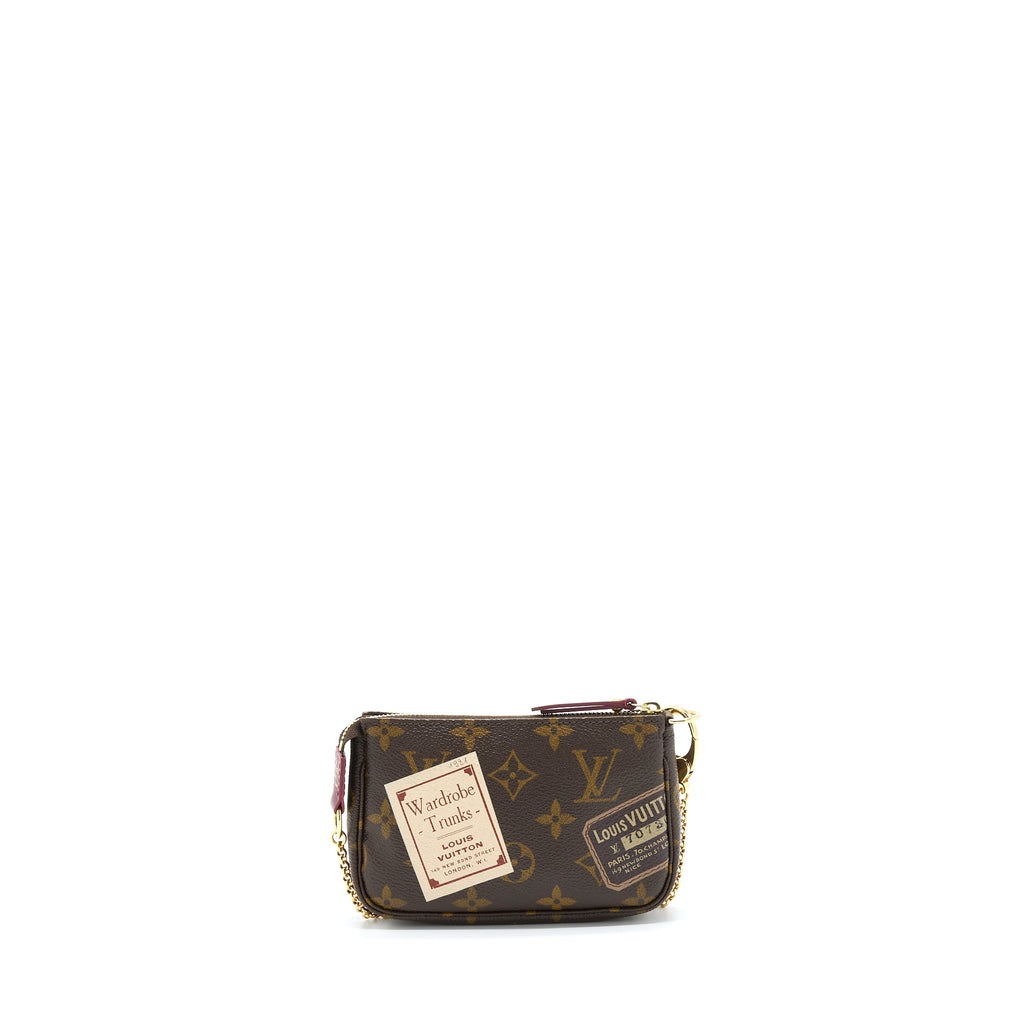 LOUIS VUITTON MINI POCHETTE LIMITED EDITION MONOGRAM CANVAS GHW