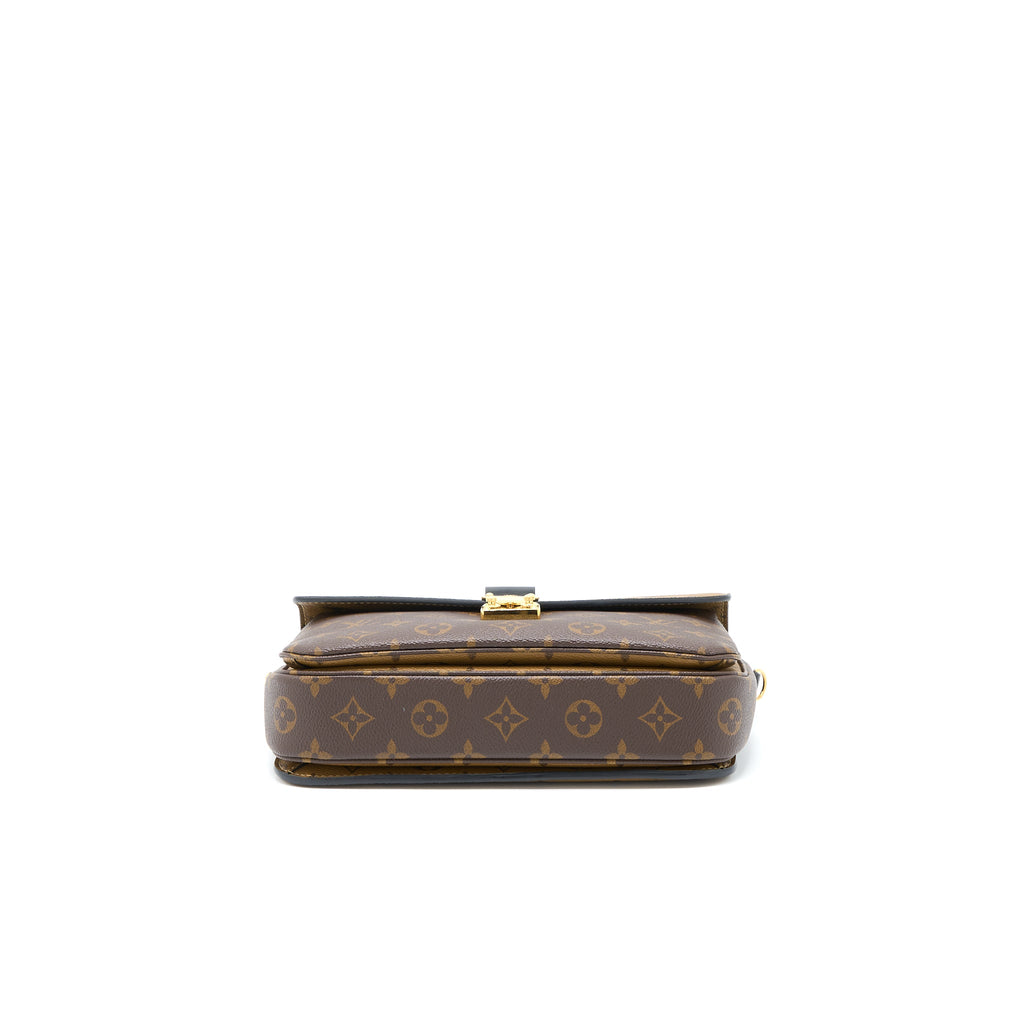 LOUIS VUITTON POCHETTE MÉTIS MONOGRAM REVERSE CANVAS GHW