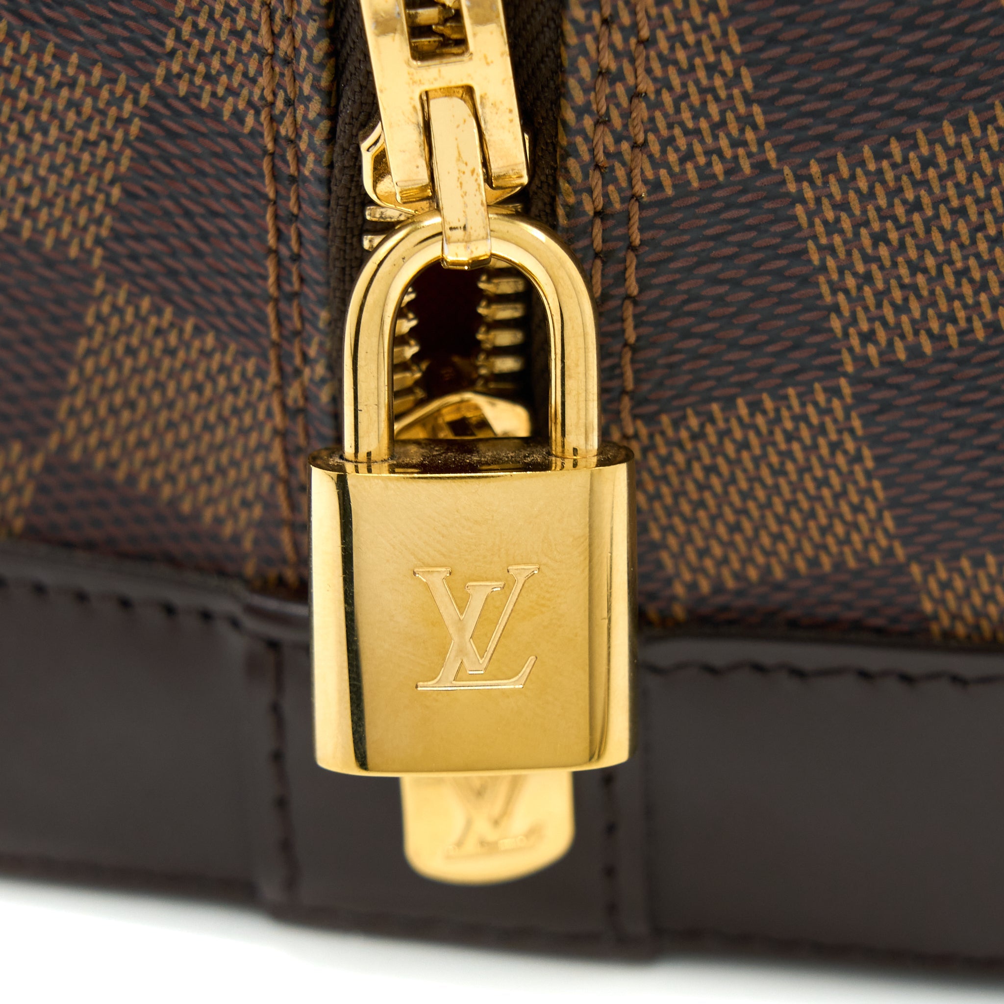 LOUIS VUITTON ALMA PM DAMIER EBENE GHW