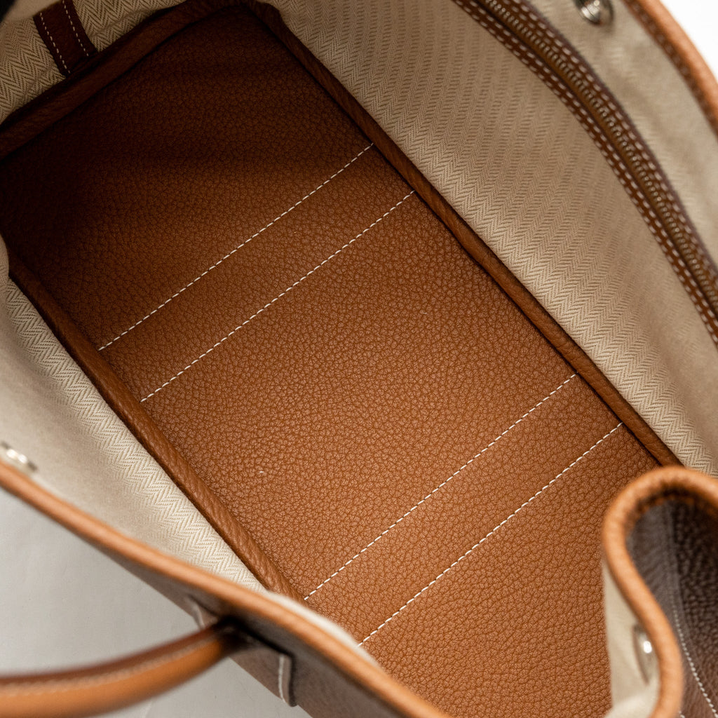 HERMES GARDENPARTY 30 NEGONDA GOLD SHW