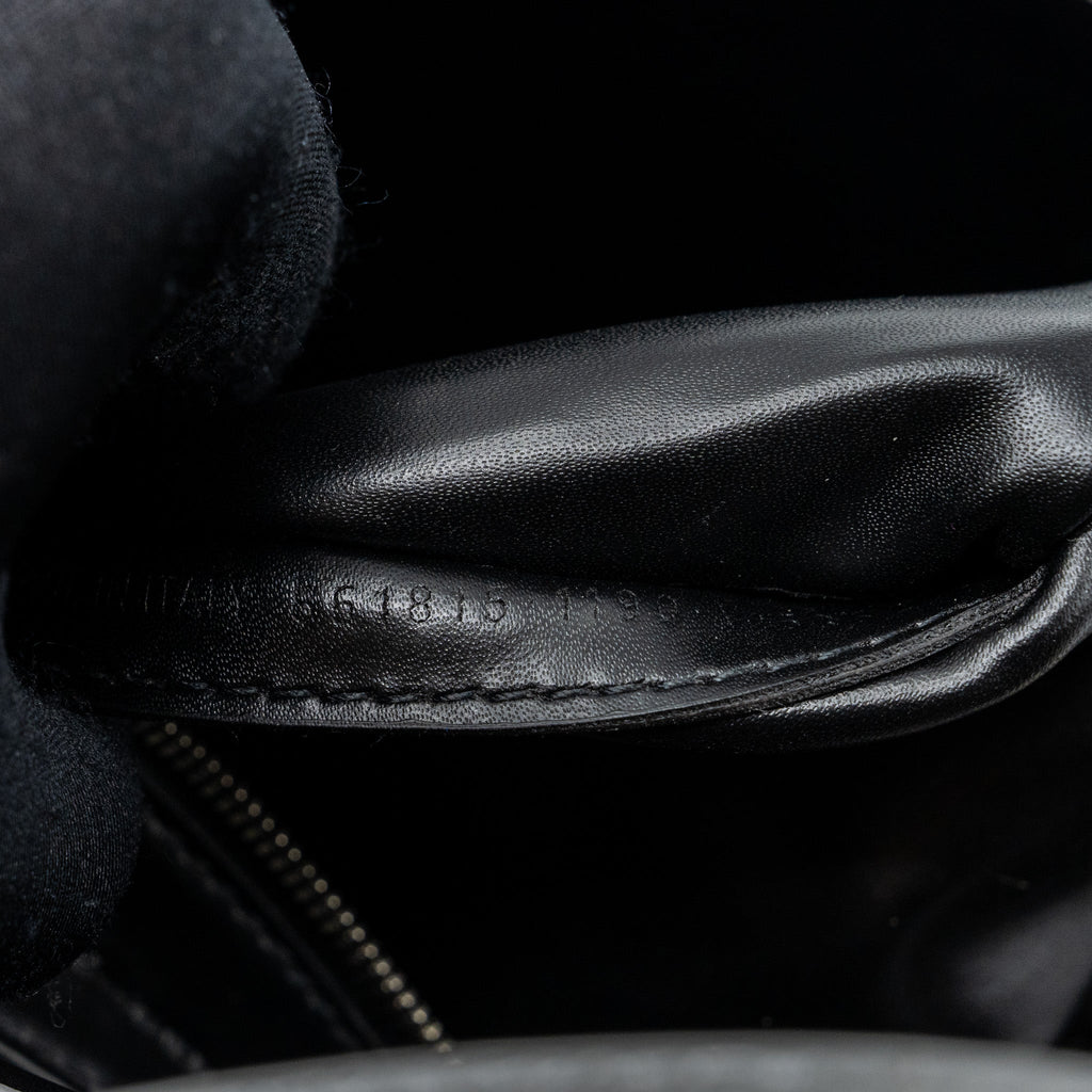 BALENCIAGA XXS EVERYDAY TOTE BAG CROC-EMBOSSED CALFSKIN GREY SHW