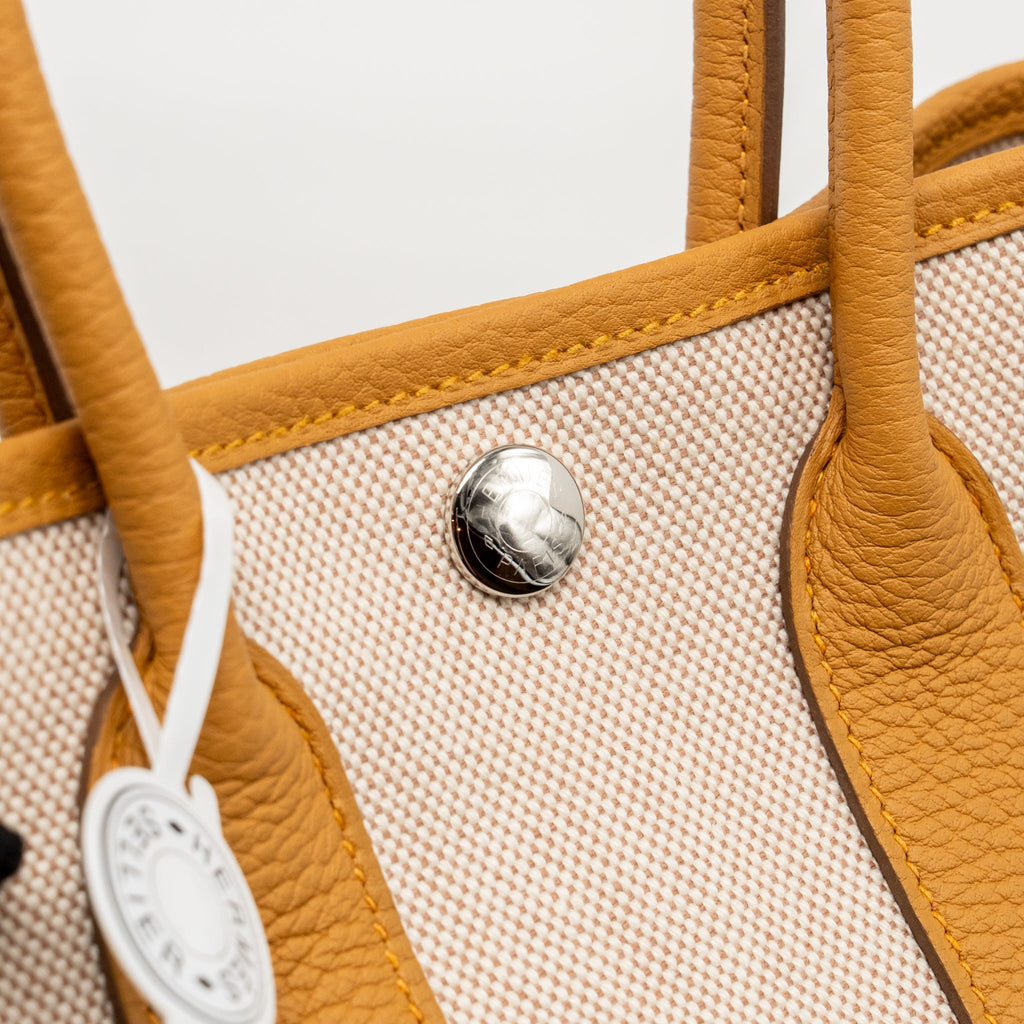 HERMES NEO GARDEN PARTY 23 CANVAS/NEGONDA BEIGE/NATUREL SABLE SHW