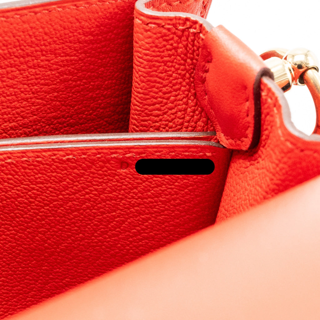 HERMES MINI ROULIS EVERCOLOR S3 ROUGE DE COEUR LGHW