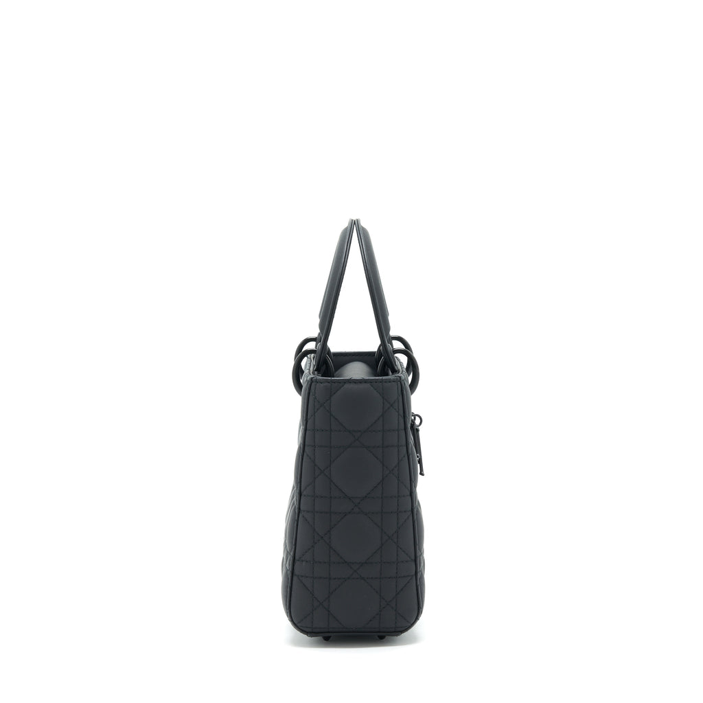 DIOR SMALL LADY DIOR TOTE BAG SO BLACK