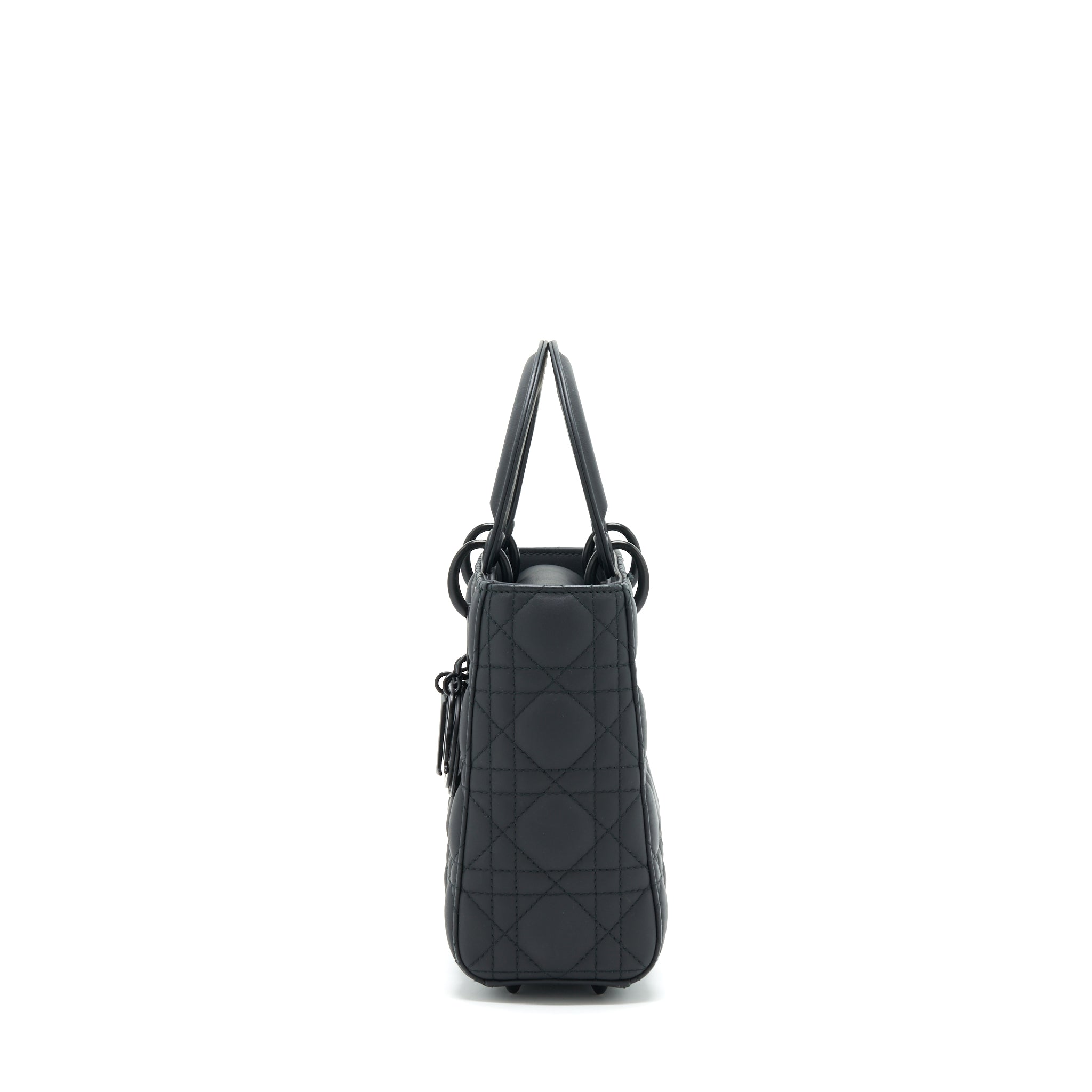 DIOR SMALL LADY DIOR TOTE BAG SO BLACK