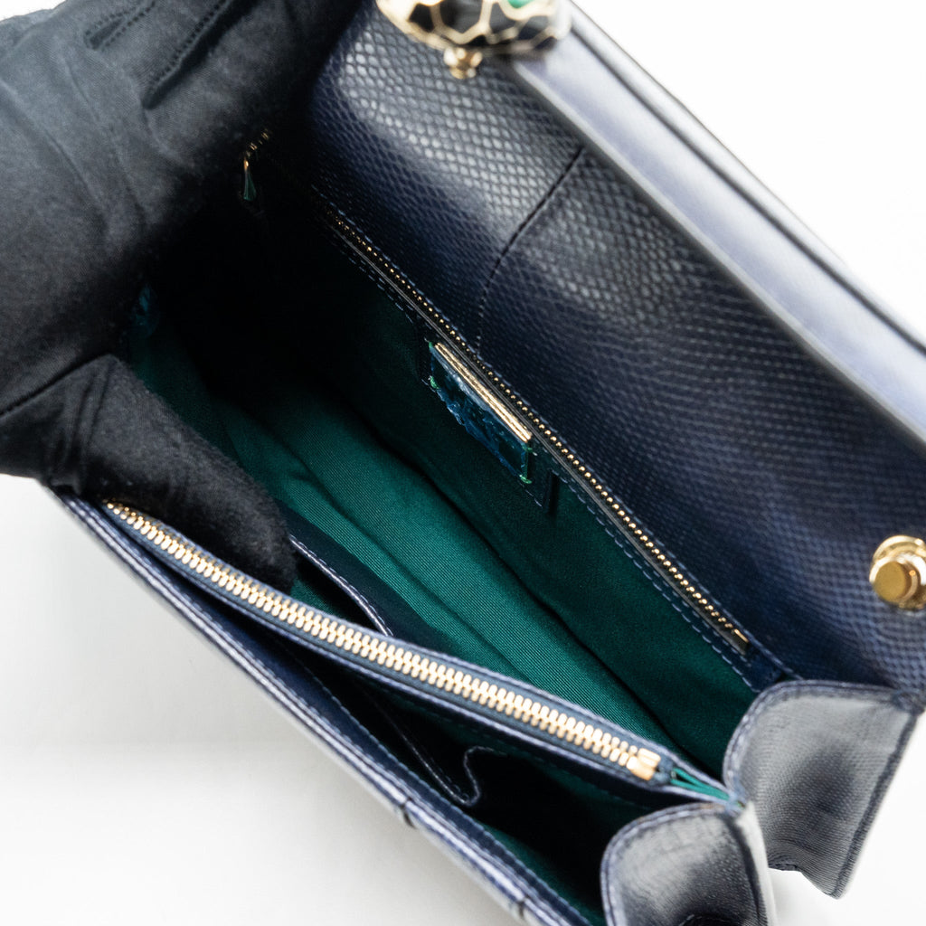 BVLGARI SERPENTI FOREVER KARUNG DARK BLUE LGHW