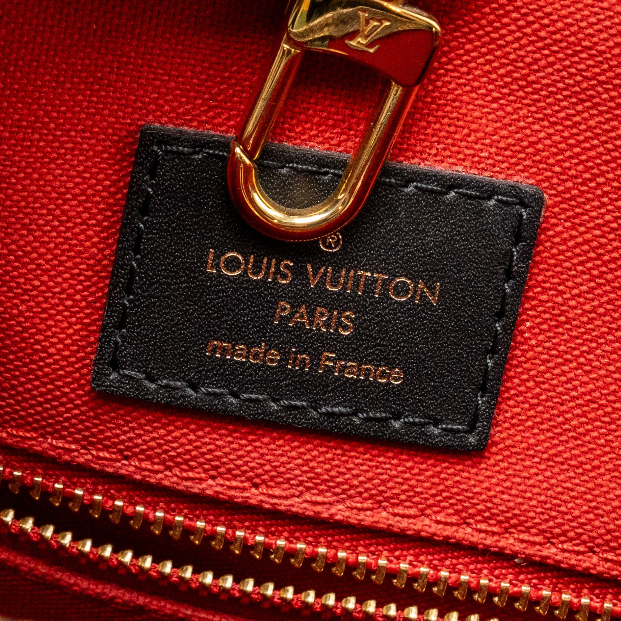 LOUIS VUITTON ONTHEGO MM MONOGRAM/MONOGRAM REVERSE CANVAS GHW