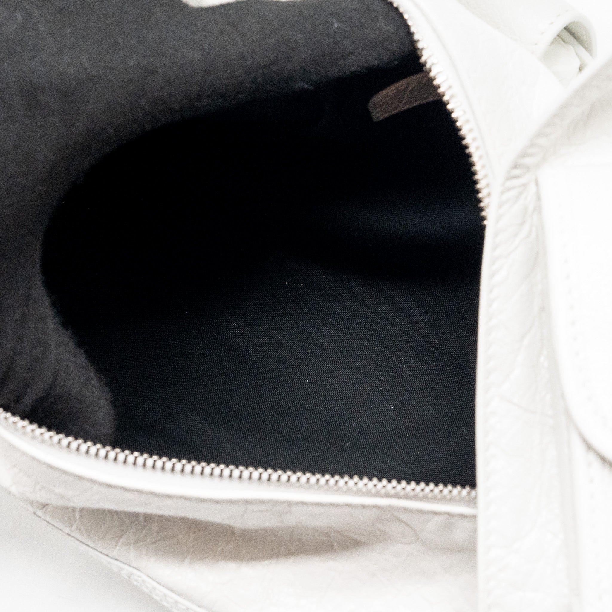 BALENCIAGA SUPERBUSY XS SLING BAG CALFSKIN OPTIC WHITE SHW