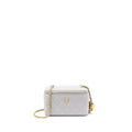CHANEL 22B PEARL CRUSH LONG VANITY WITH CHAIN LAMBSKIN GREY GHW