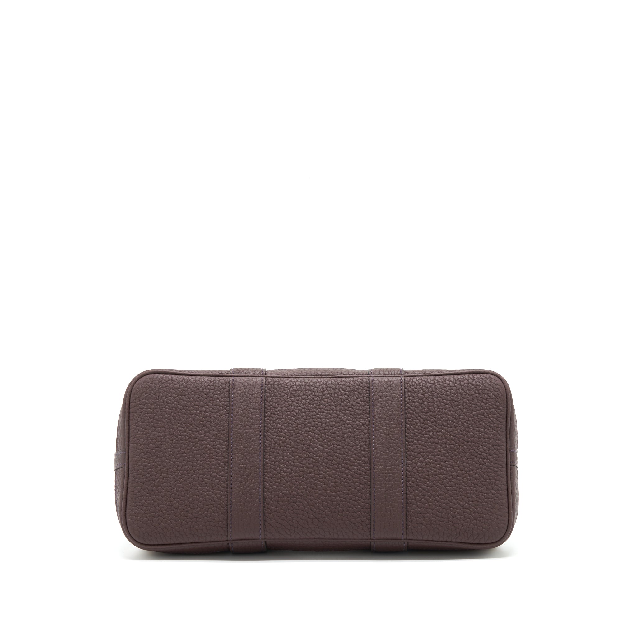 HERMES GARDEN PARTY 30 VERSO BAG, ALEZAN / BLUE OUTREMER/ ROUGE SELLIER