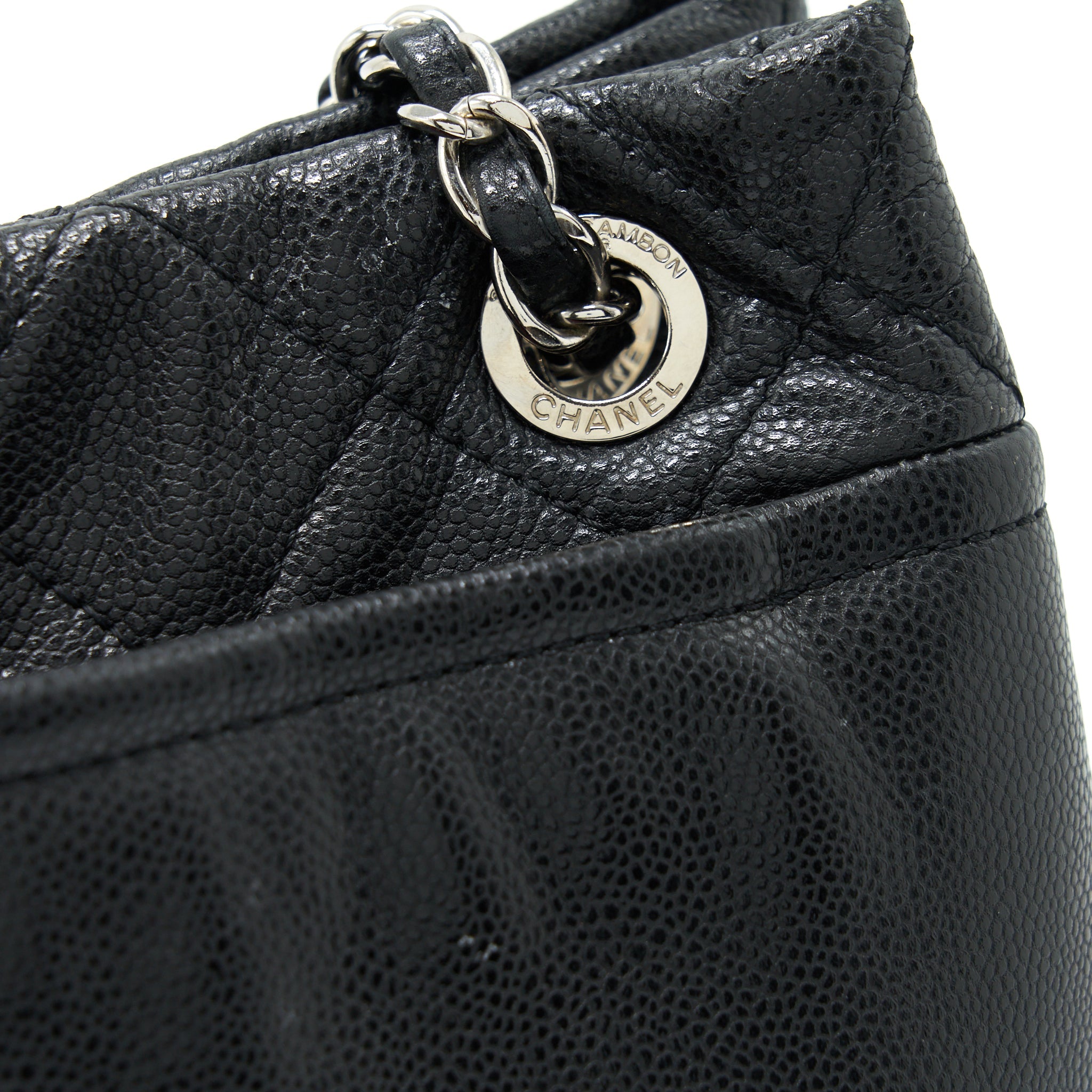 CHANEL TIMELESS SOFT SHOPPER TOTE CAVIAR BLACK SHW