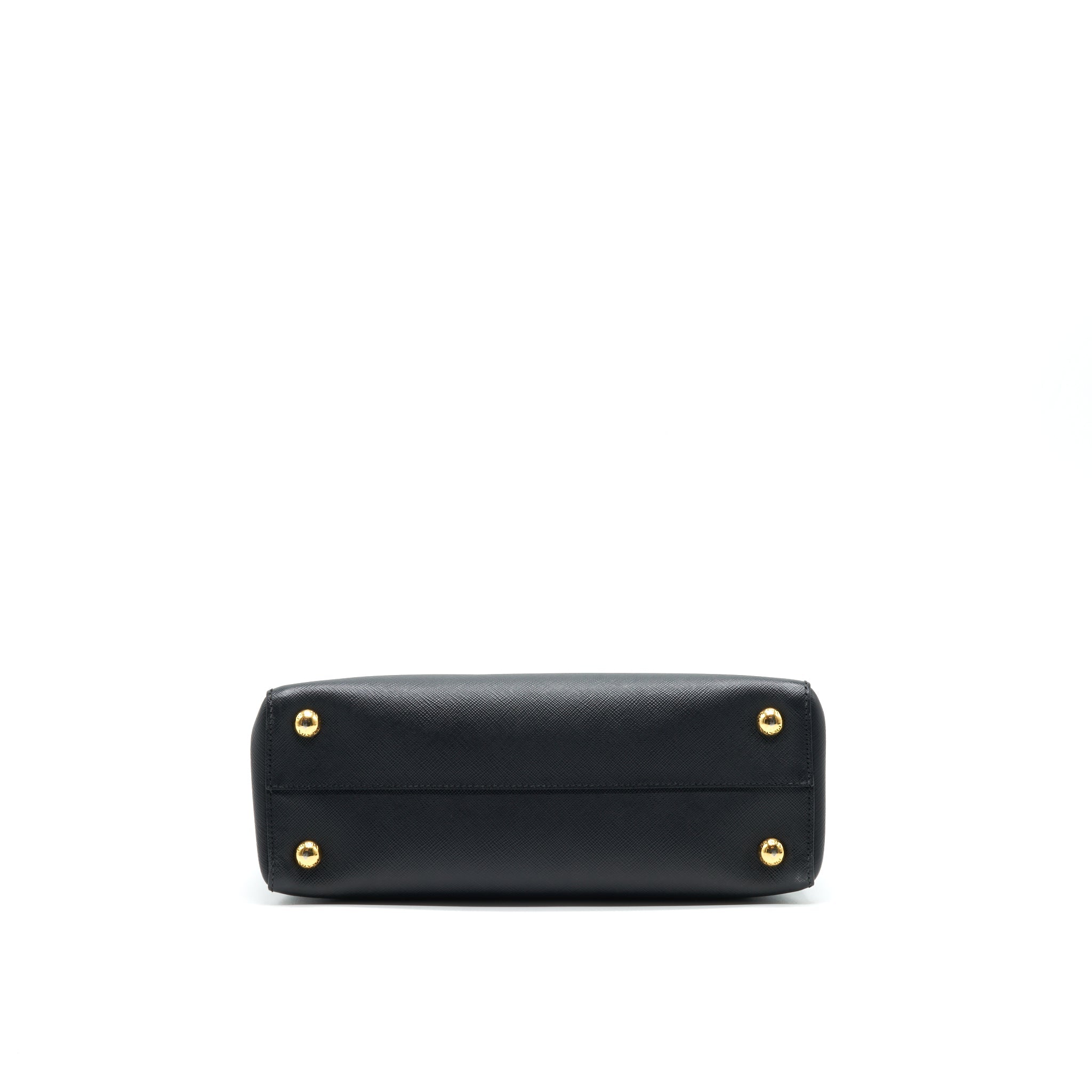 PRADA SAFFIANO LUX LEATHER TOTE BAG NERO