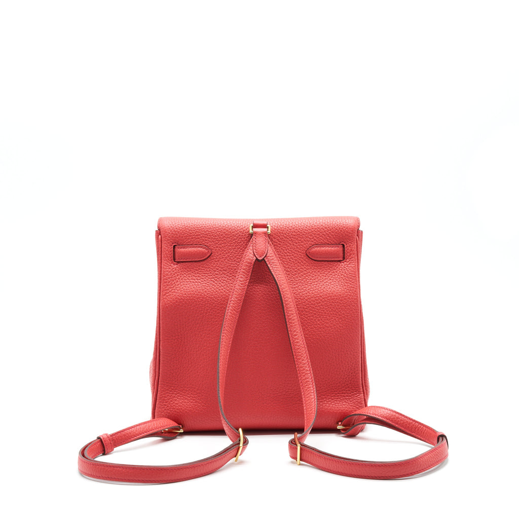 HERMES KELLY ADO A5 BOUGAINVILLEA GHW CLEMENCE LEATHER