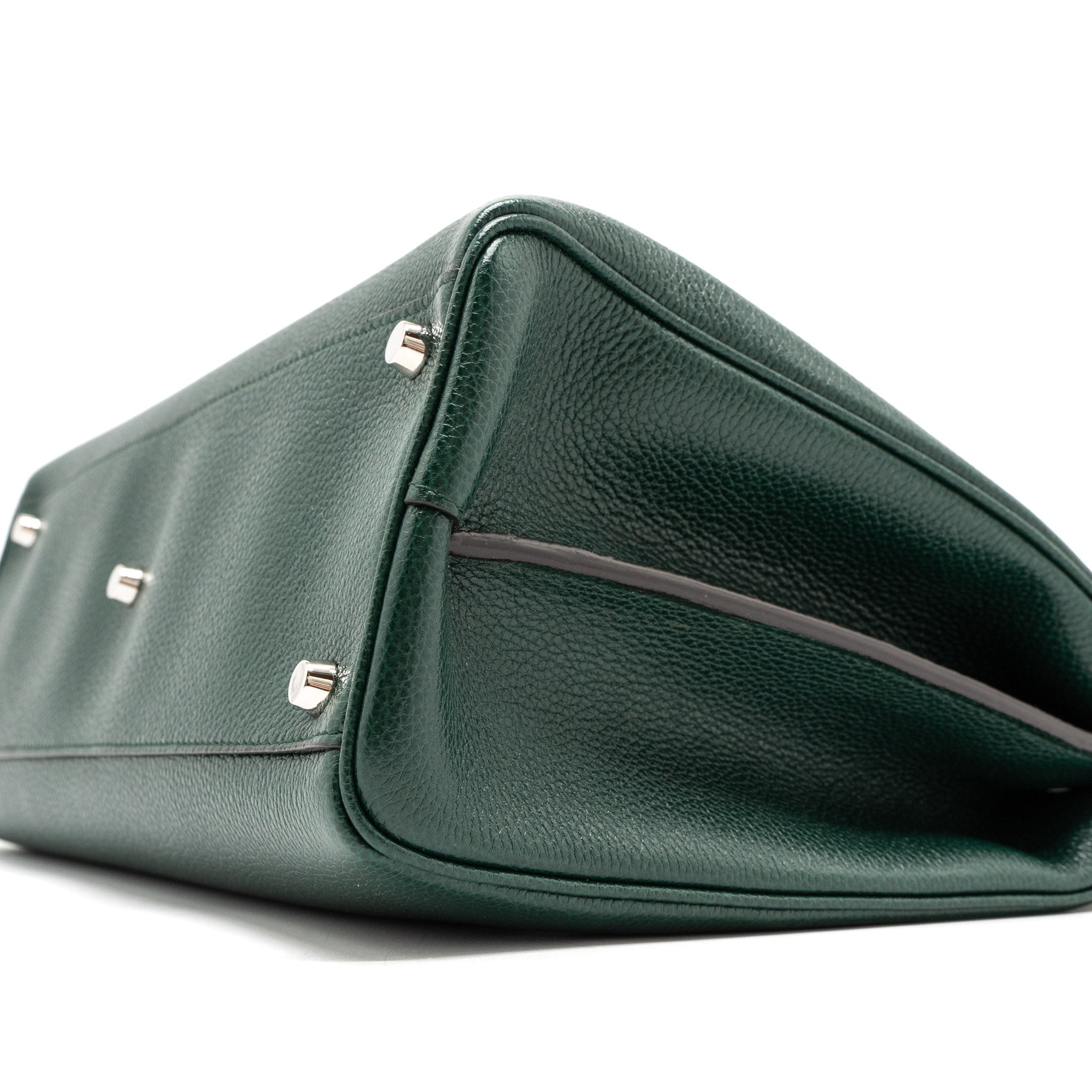 GUCCI TOP HANDLE ZUMI BAG CALFSKIN GREEN MULTICOLOUR HARDWARE