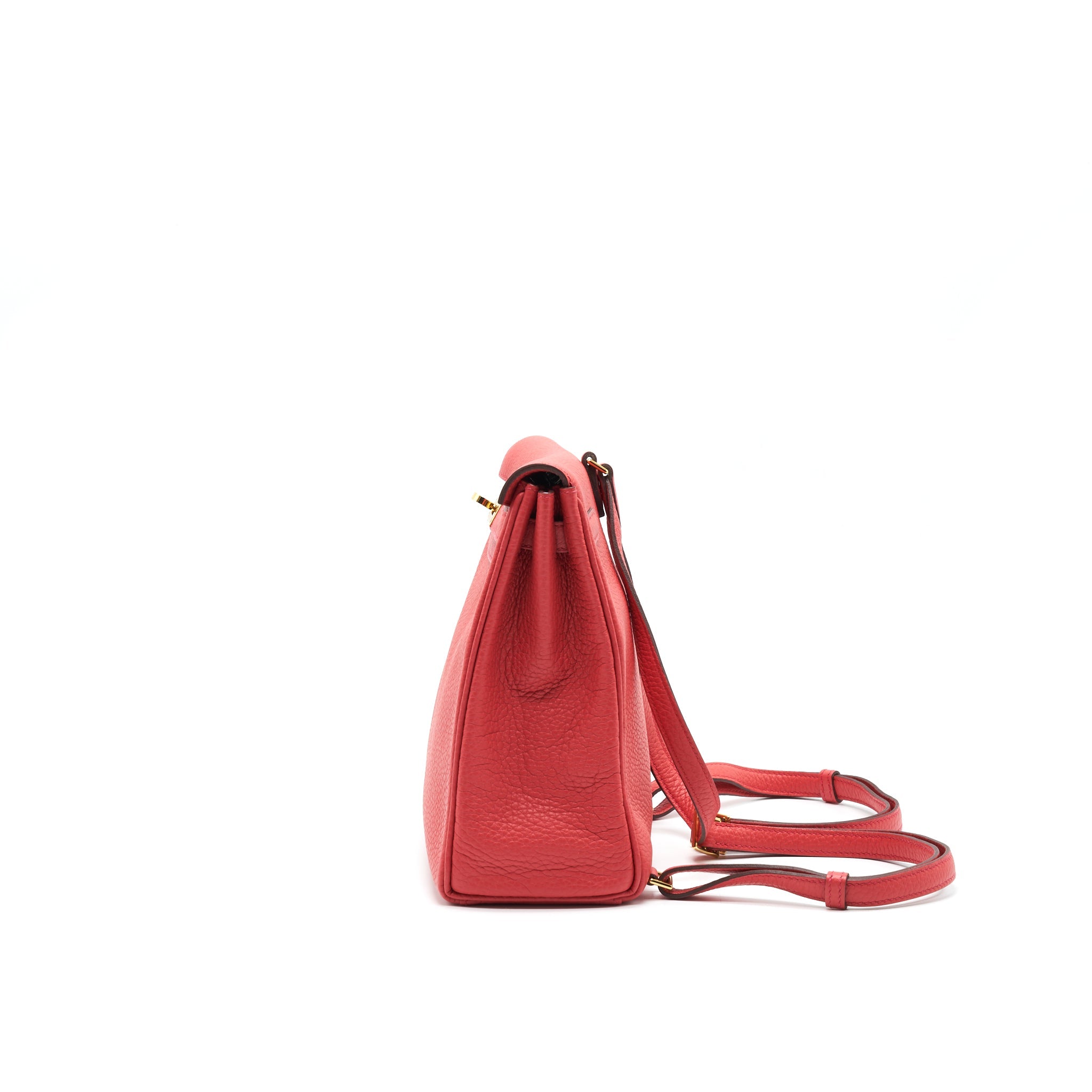 HERMES KELLY ADO A5 BOUGAINVILLEA GHW CLEMENCE LEATHER