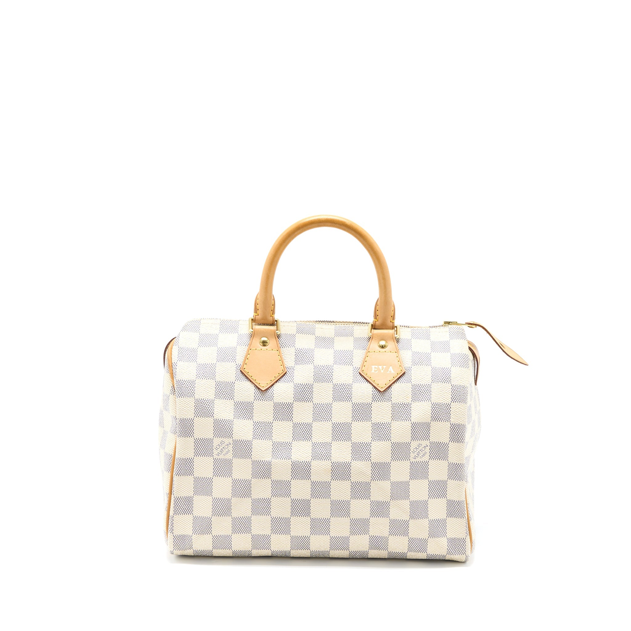 LOUIS VUITTON SPEEDY 25 DAMIER AZUR CANVAS GHW