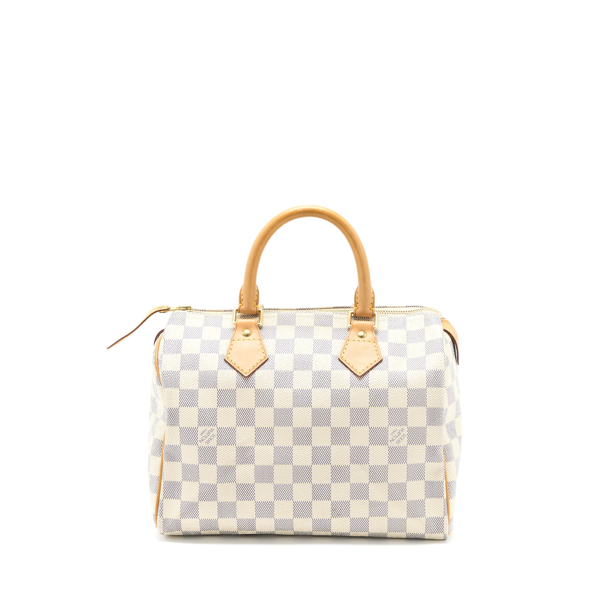 LOUIS VUITTON SPEEDY 25 DAMIER AZUR CANVAS GHW