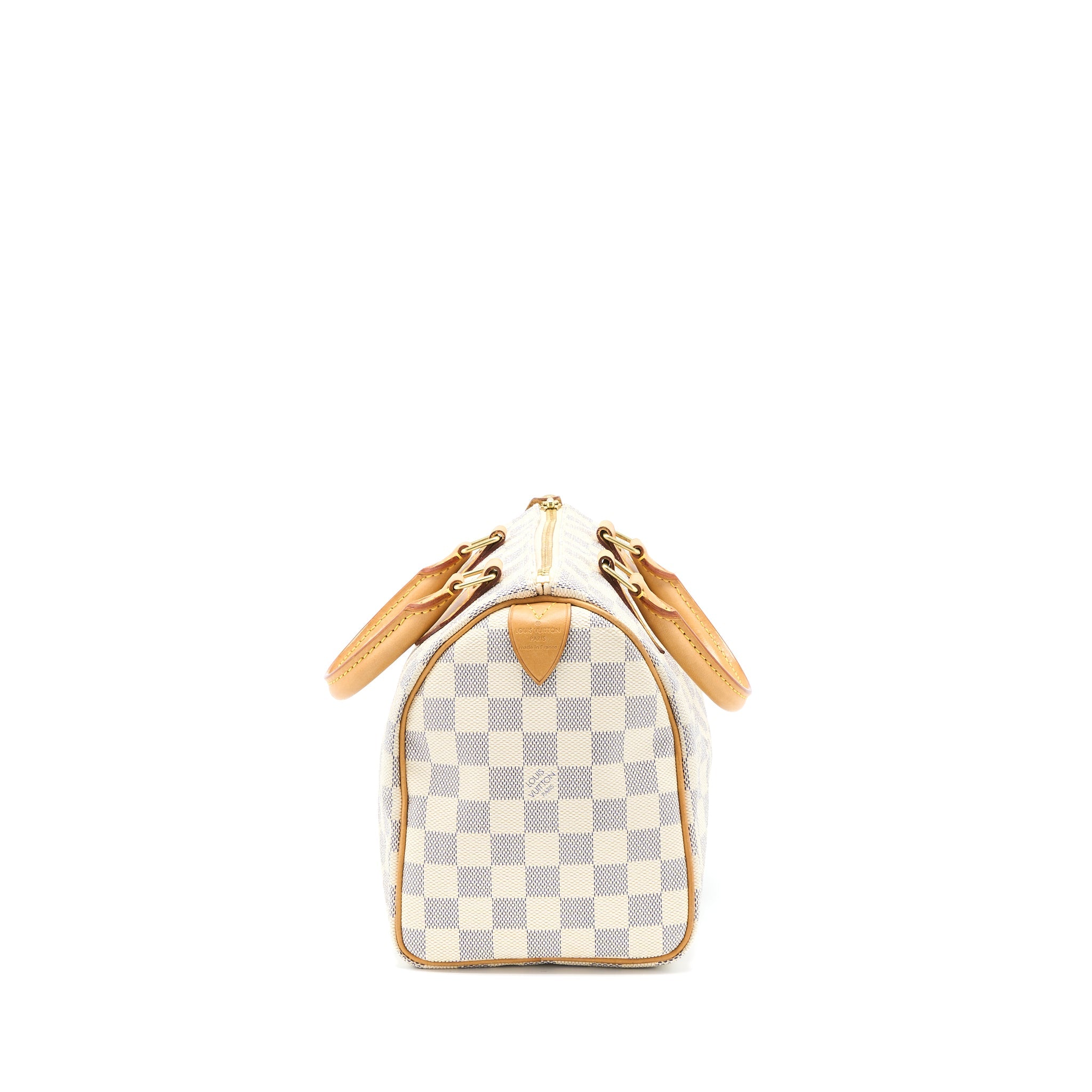 LOUIS VUITTON SPEEDY 25 DAMIER AZUR CANVAS GHW