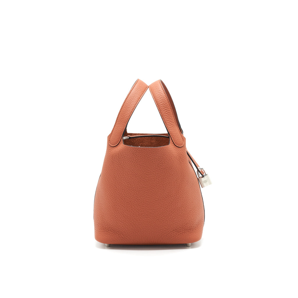 HERMES PICOTIN 18 LOCK BAG 6C CUIVRE SHW