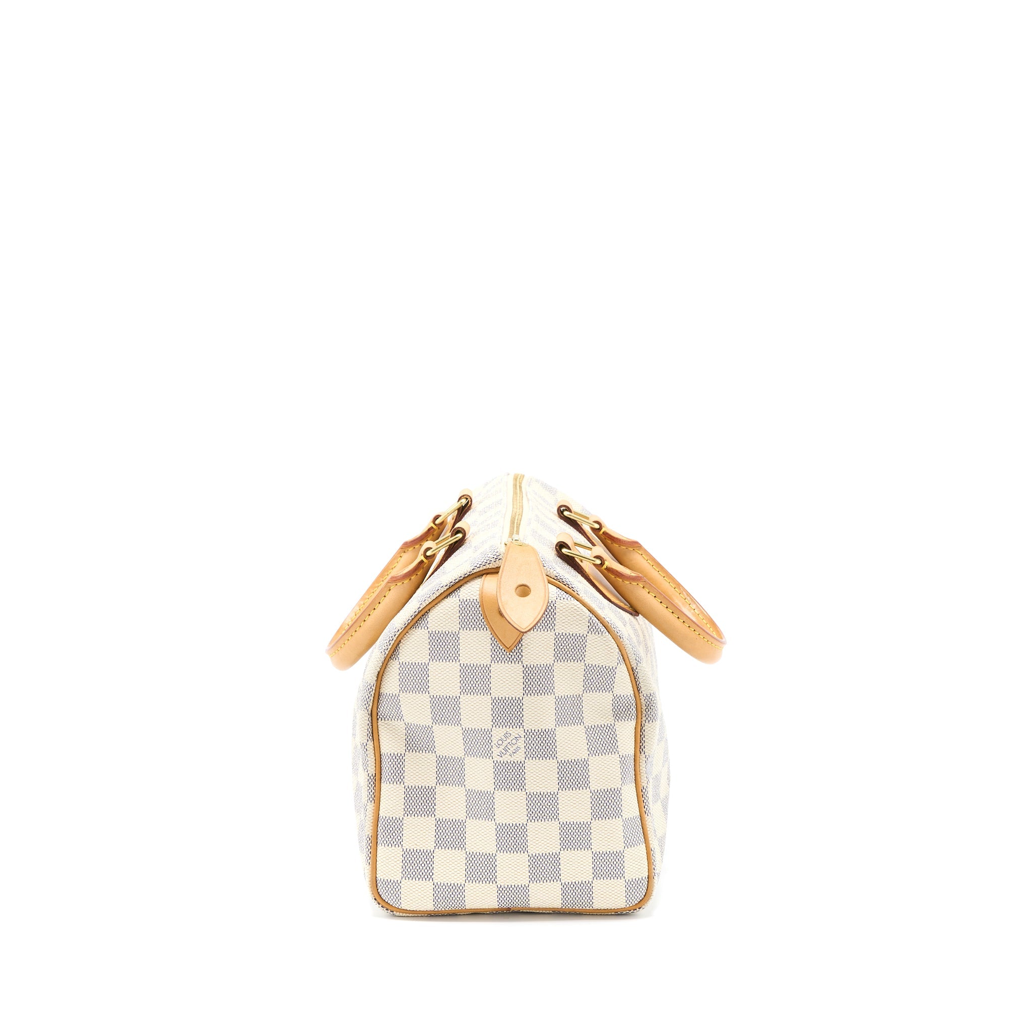 LOUIS VUITTON SPEEDY 25 DAMIER AZUR CANVAS GHW