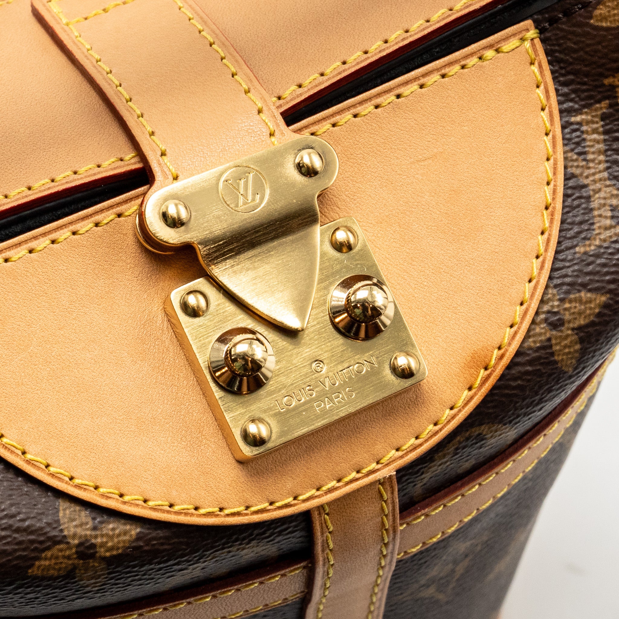 LOUIS VUITTON DUFFLE BAG MONOGRAM CANVAS GHW
