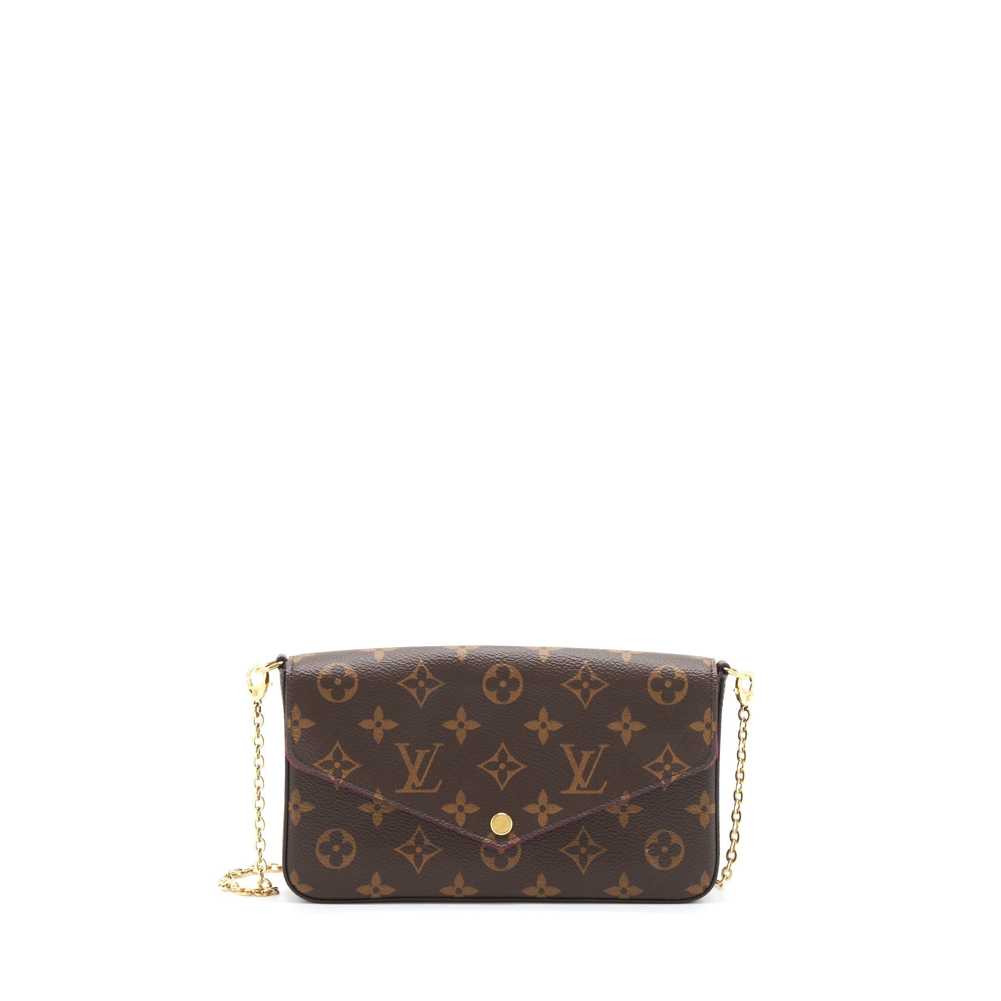 LOUIS VUITTON FELICIE POCHETTE MONOGRAM CANVAS GHW