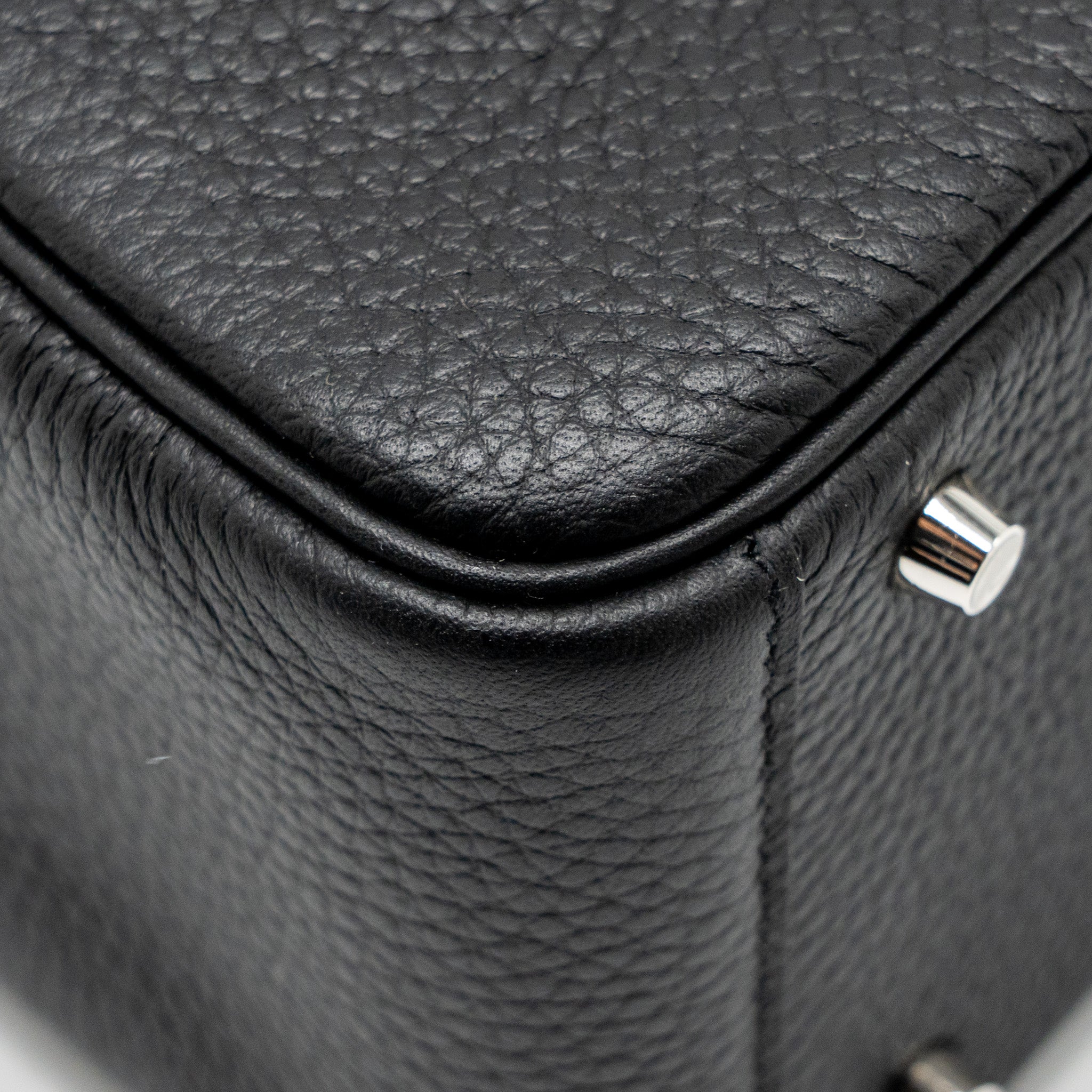 HERMES MINI LINDY II CLEMENCE BLACK SHW