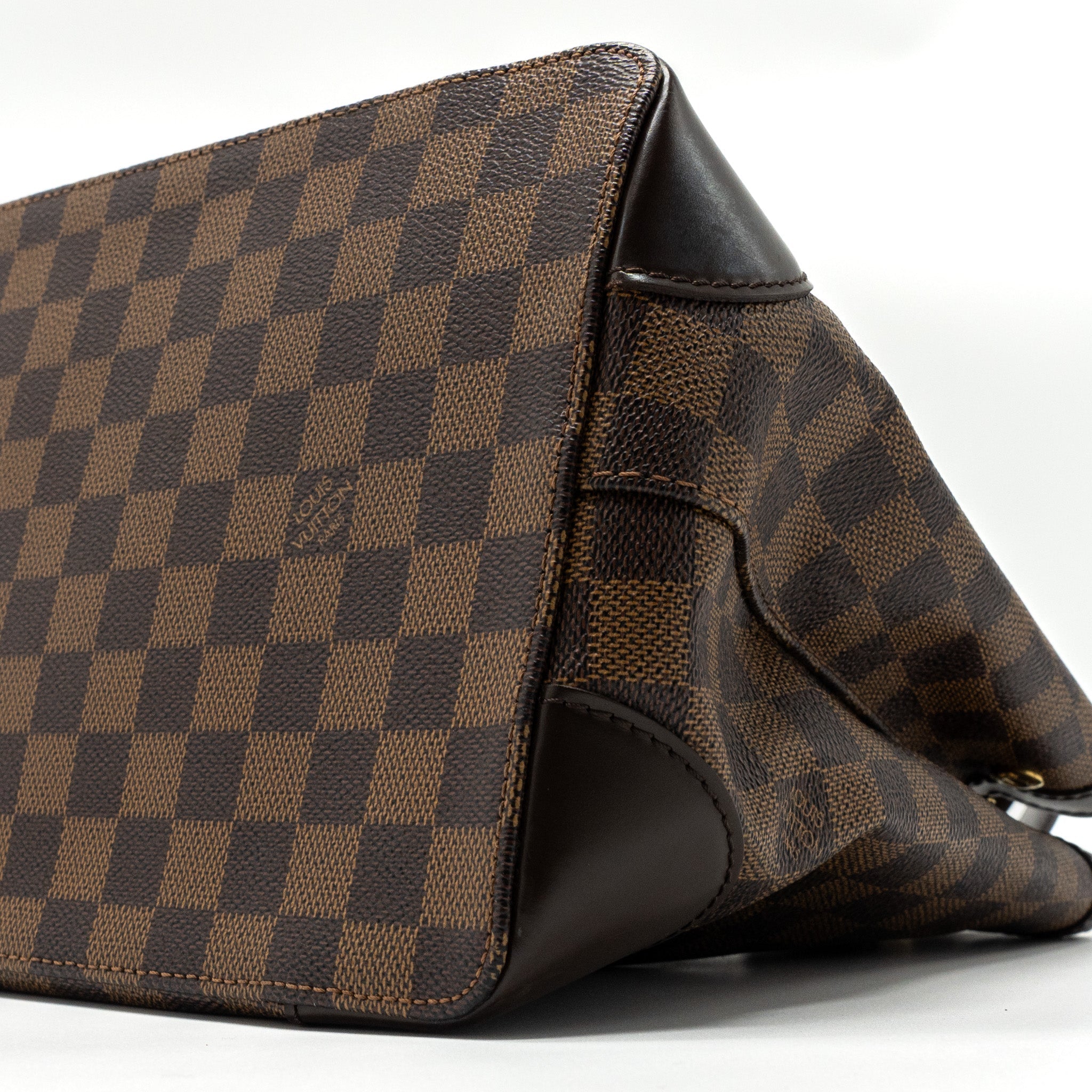 LOUIS VUITTON HAMSTEAD TOTE BAG DAMIER EBENE GHW