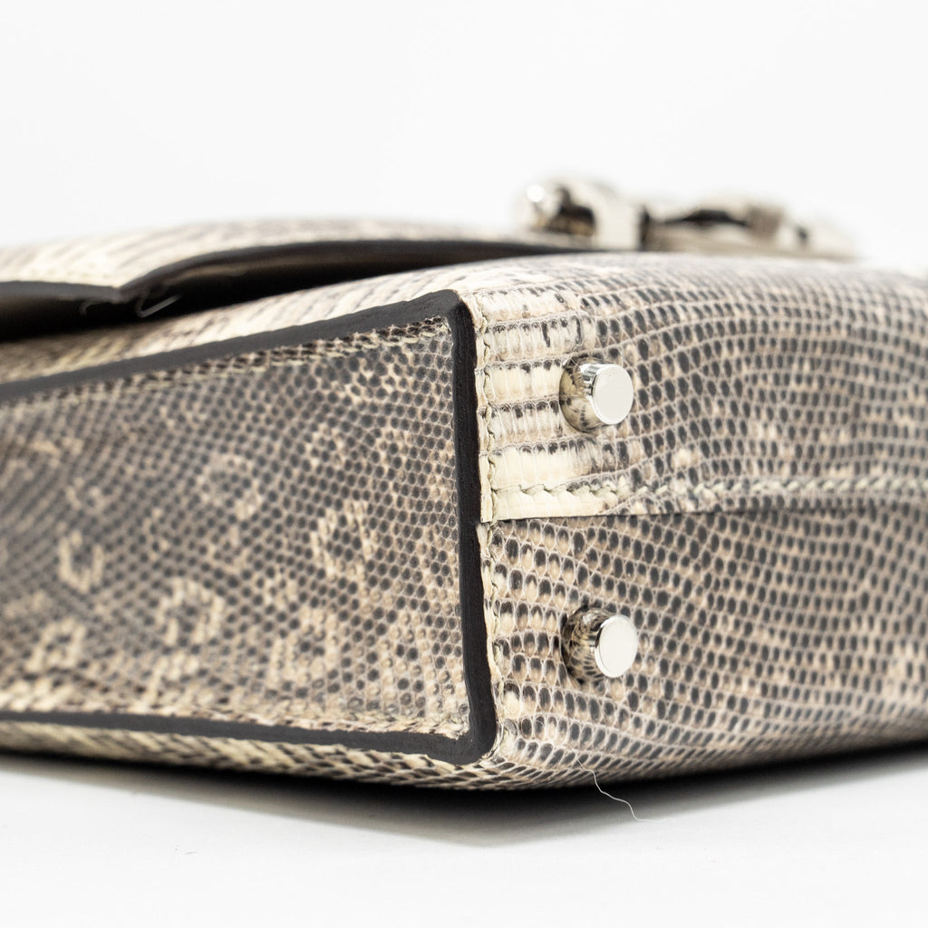 HERMES MINI VERROU LIZARD OMBRÉ SHW
