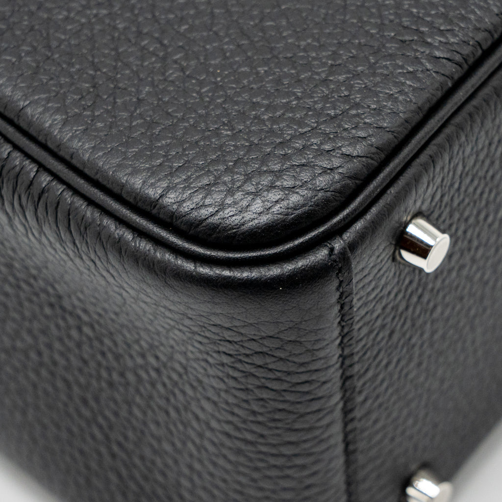 HERMES MINI LINDY II CLEMENCE BLACK SHW