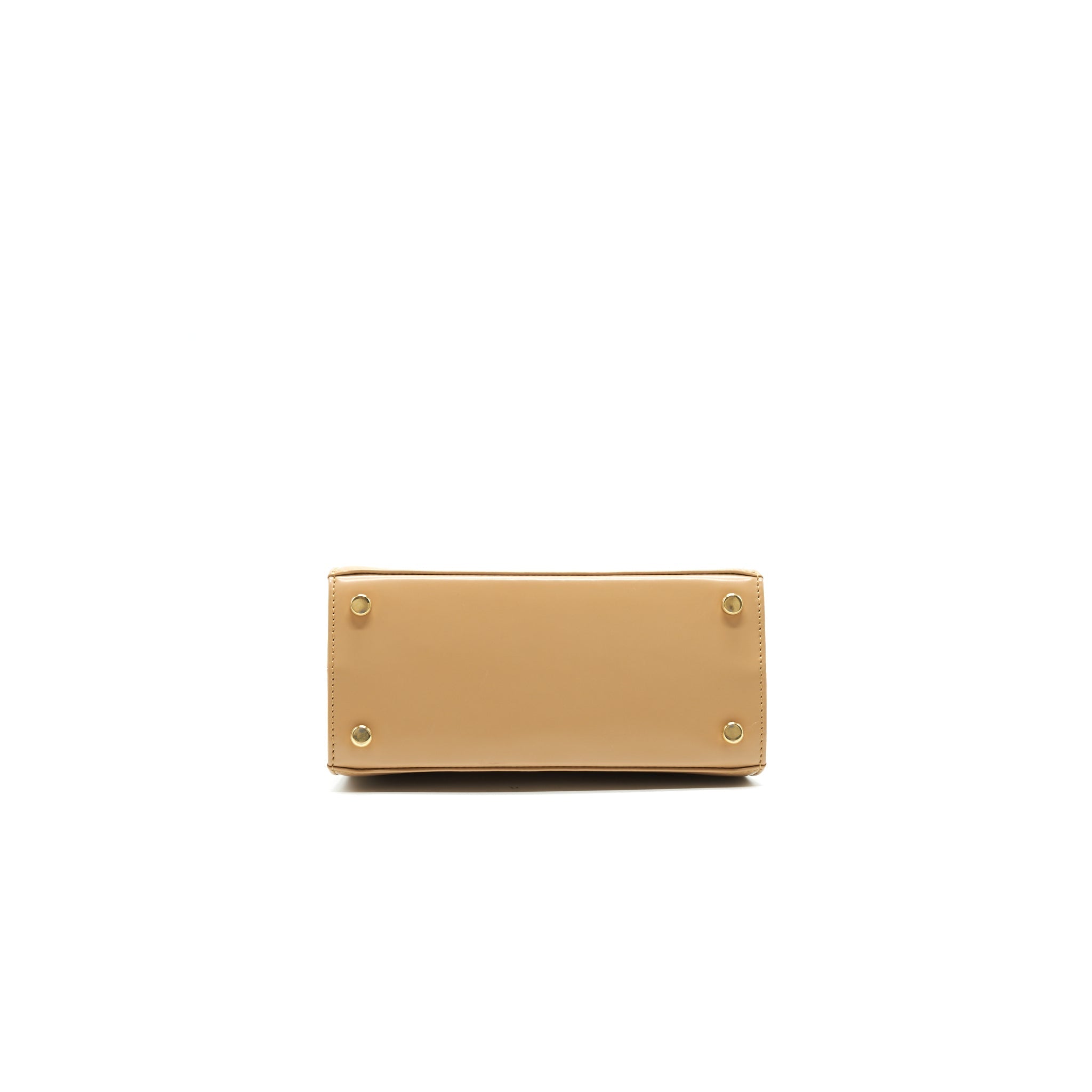 FERRAGAMO GANCINI BAG CAMEL WITH LGHW