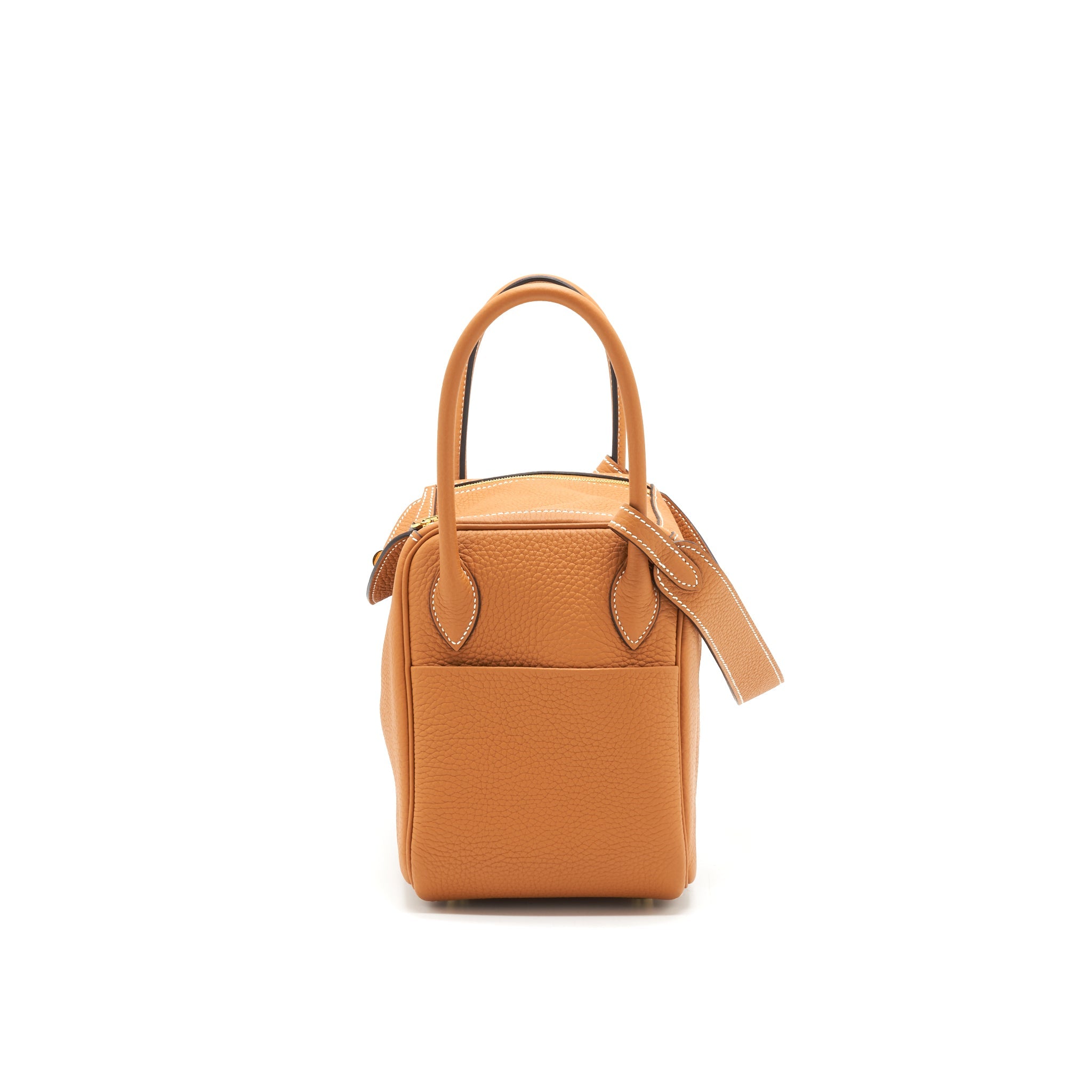 HERMES LINDY 26 TOFFEE CLEMENCE GHW