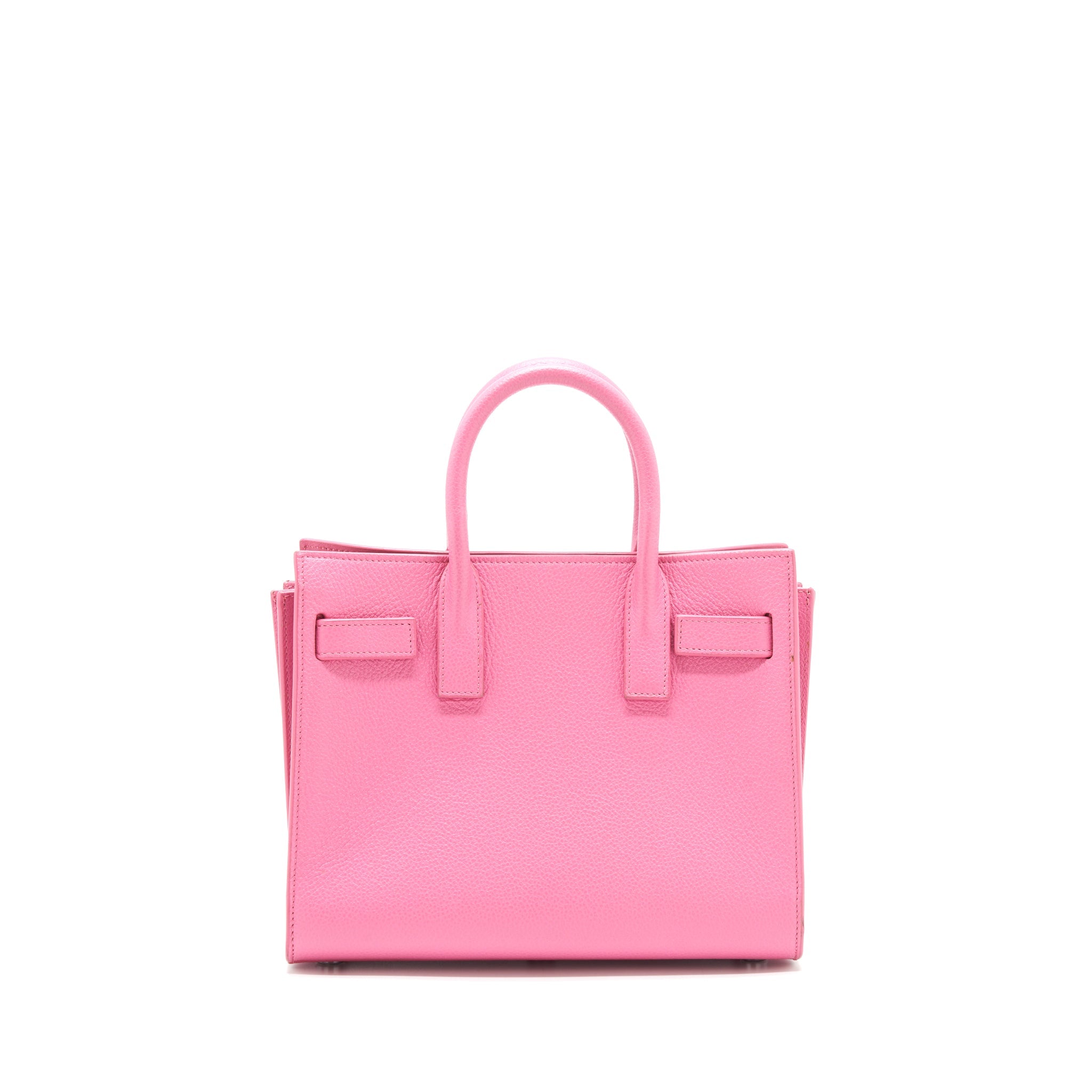 SAINT LAURENT (YSL) SAC DE JOUR CALFSKIN PINK SHW