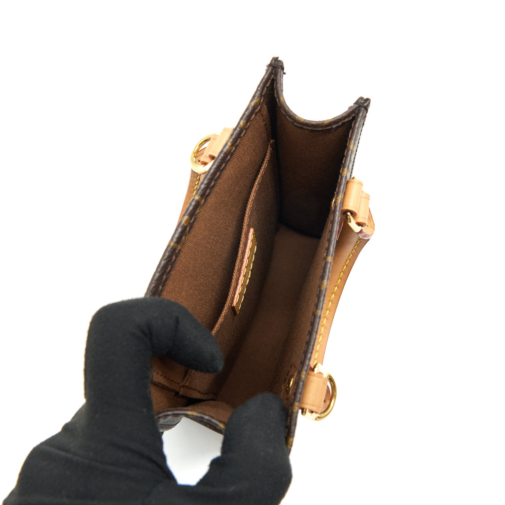 LOUIS VUITTON PETIT SAC PLAT IN MONOGRAM