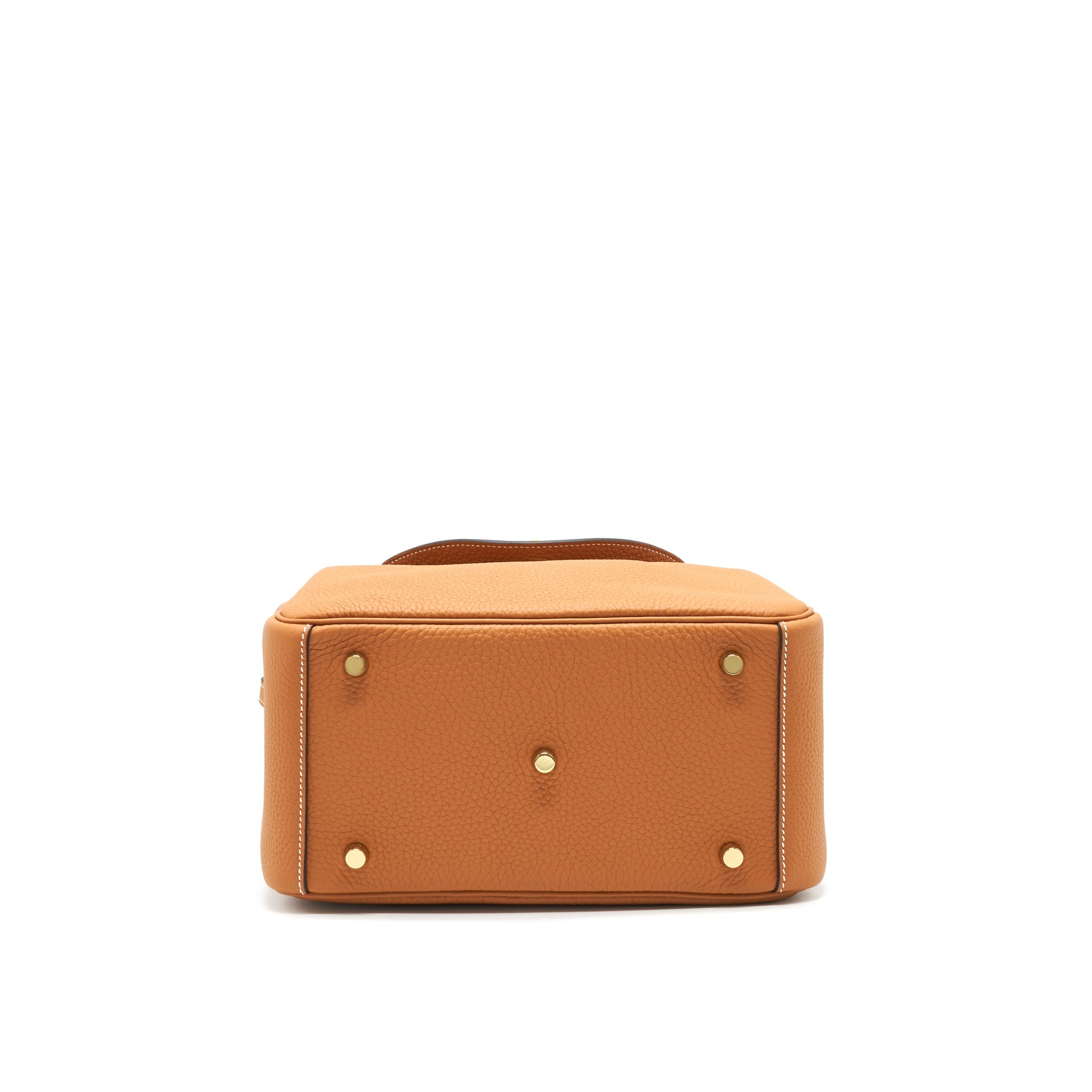 HERMES LINDY 26 TOFFEE CLEMENCE GHW
