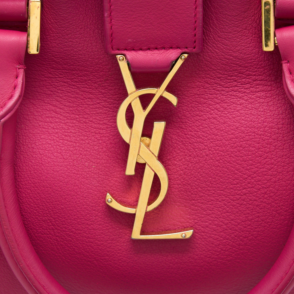 SAINT LAURENT CABAS TOTE BAG PINK GHW