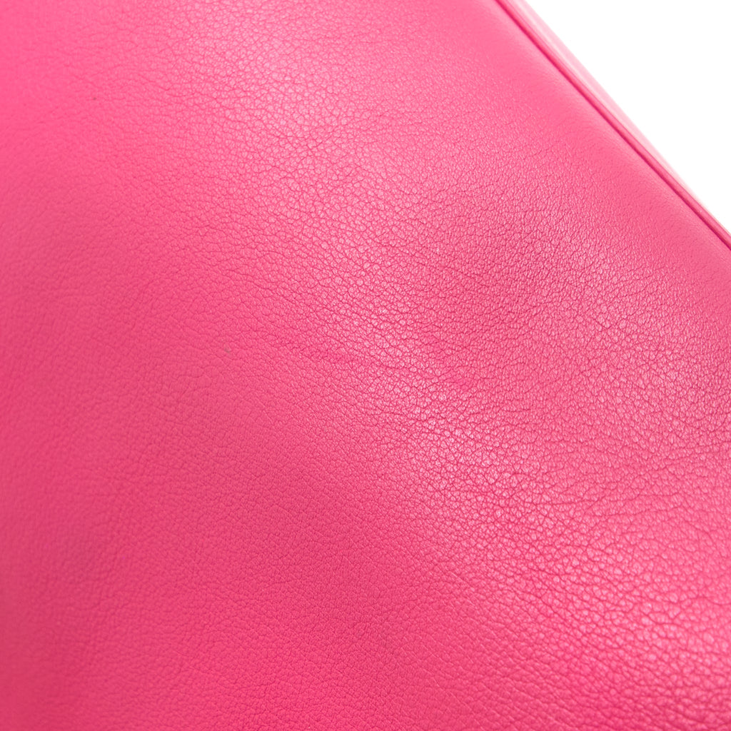 SAINT LAURENT CABAS TOTE BAG PINK GHW