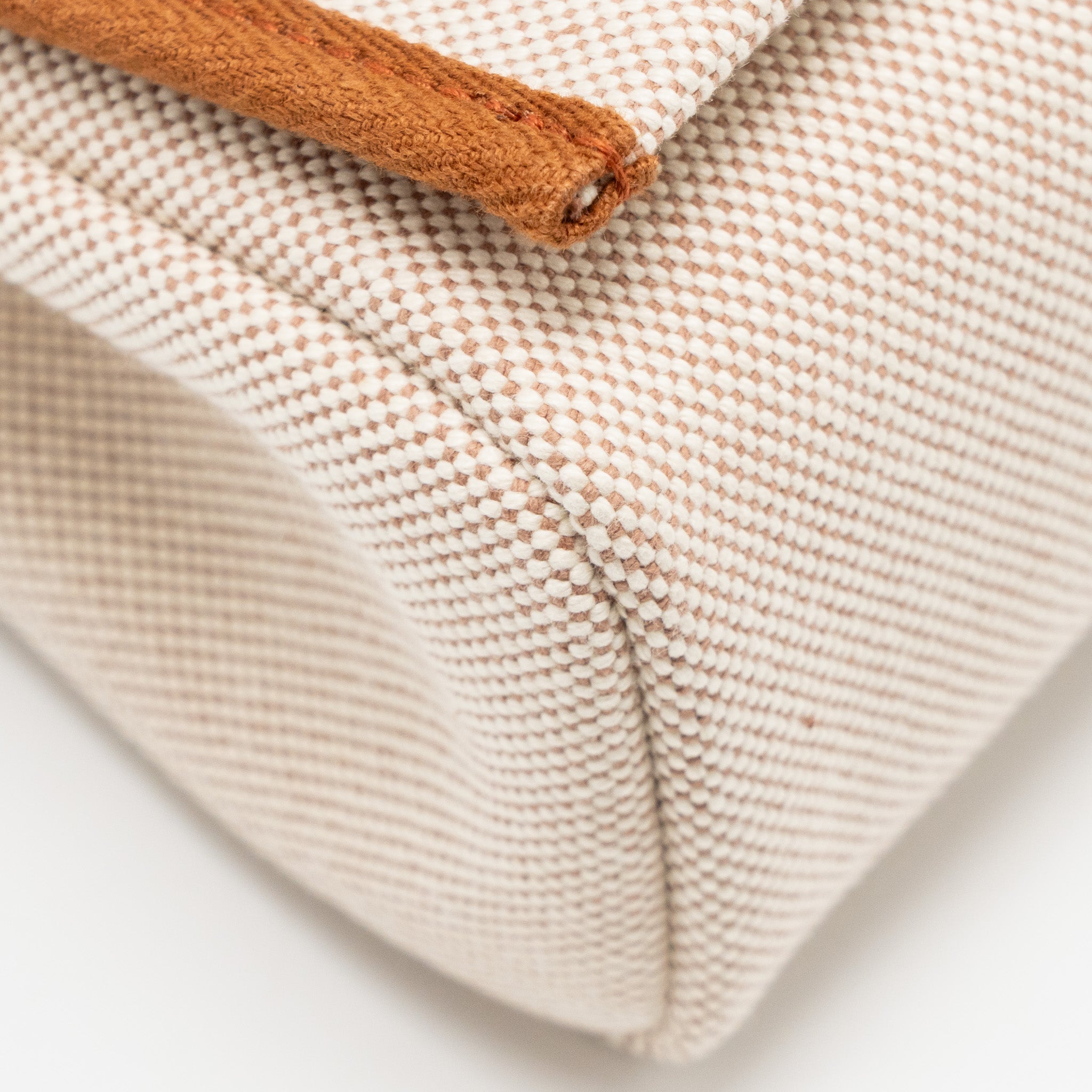 HERMES HERBAG MINI CANVAS/HUNTER LEATHER ECRU-BEIGE/ FAUVE GHW