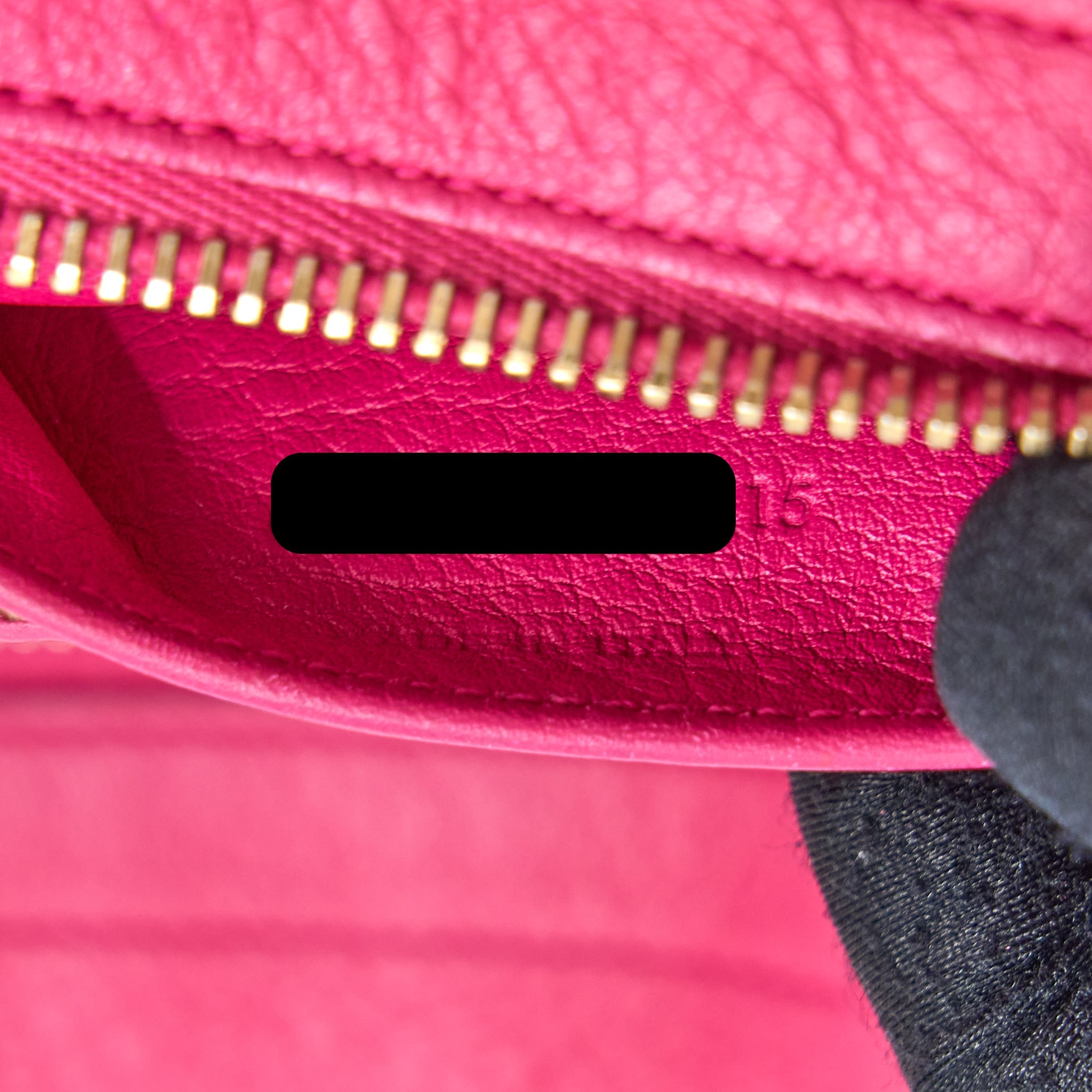 SAINT LAURENT CABAS TOTE BAG PINK GHW