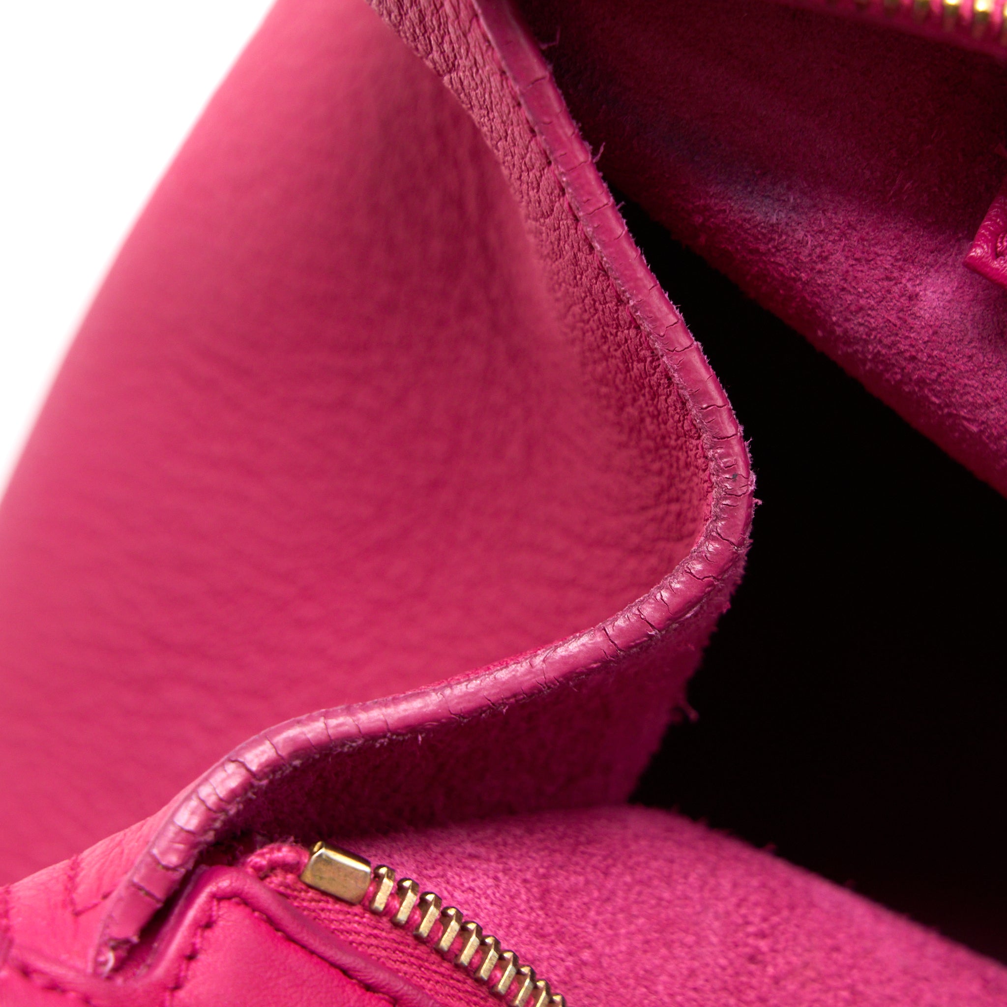 SAINT LAURENT CABAS TOTE BAG PINK GHW