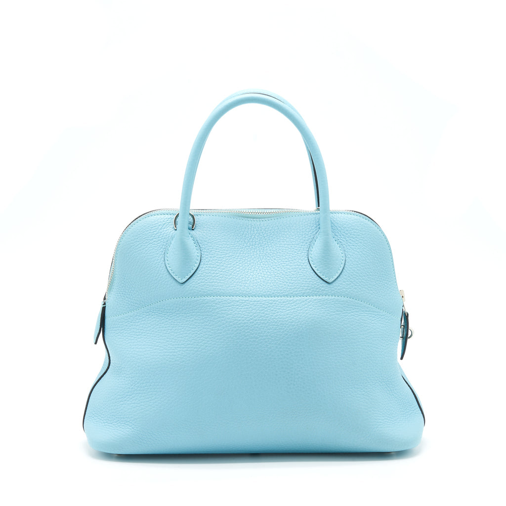 HERMES BOLIDE 31 CLEMENCE BLUE ATOLL SHW