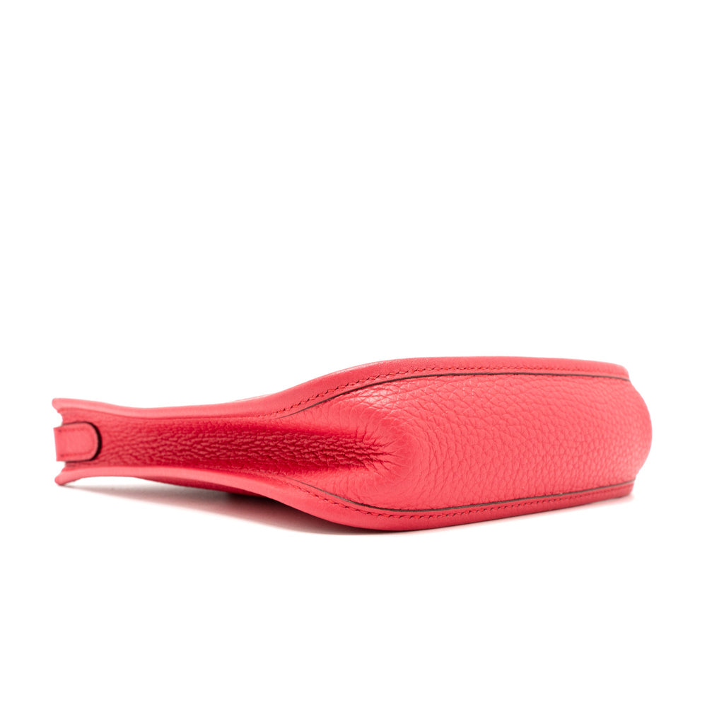 HERMES MINI EVELYN CLEMENCE ROSE EXTREME SHW