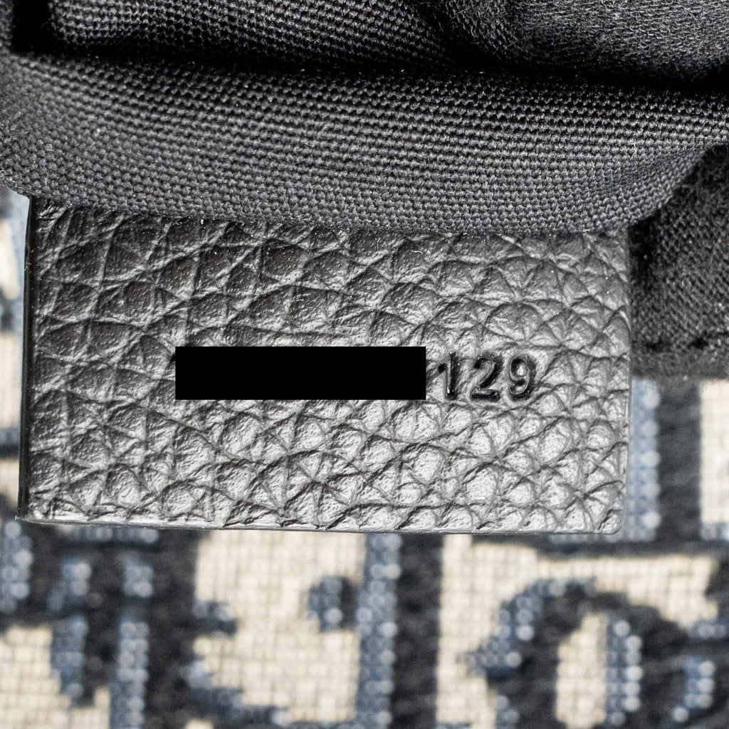 DIOR HOMME SADDLE BAG OBLIQUE JACQUARD MULTICOLOURED HARDWARE